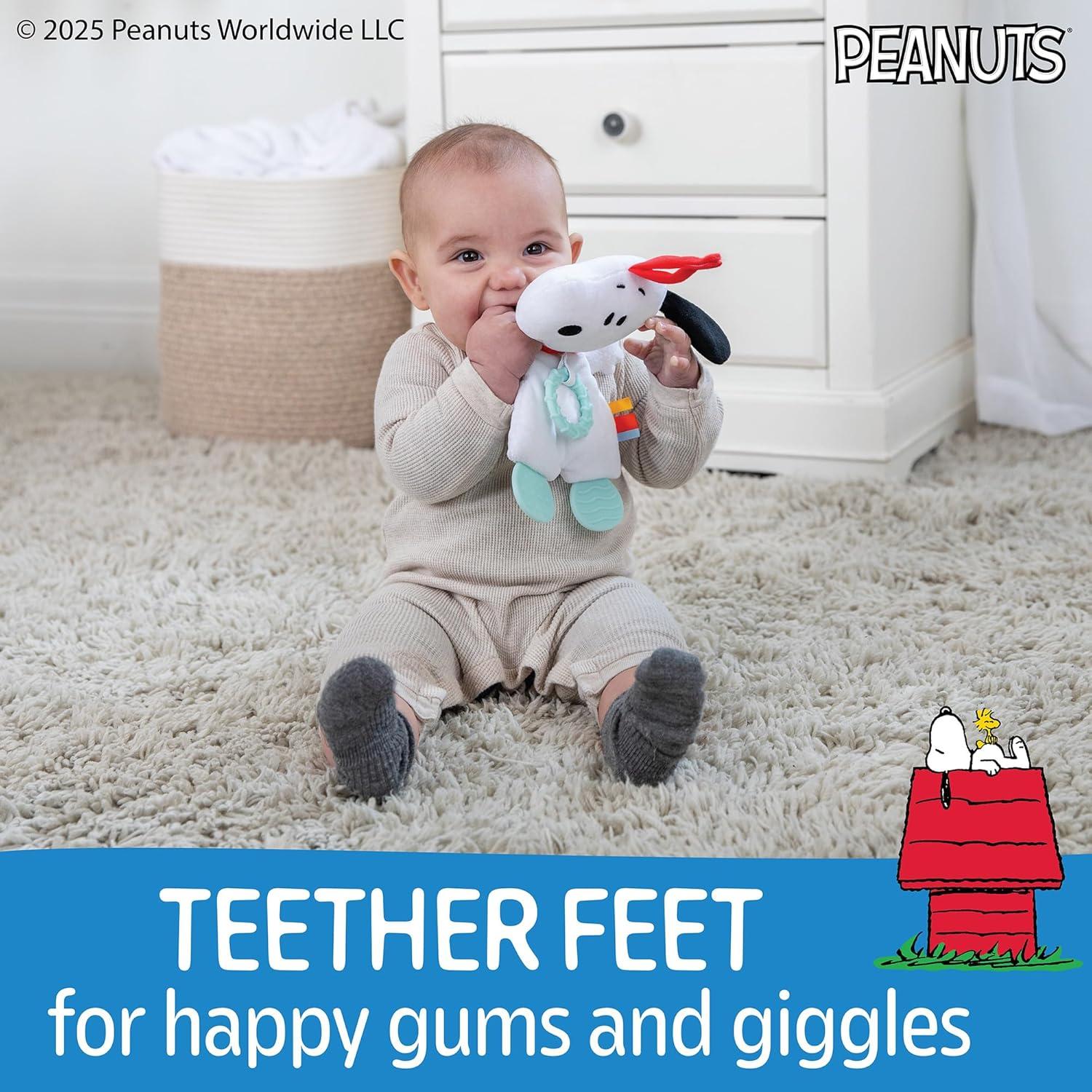 Manta Sensorial Snoopy Kids Preferred para Bebés 33x17 cm