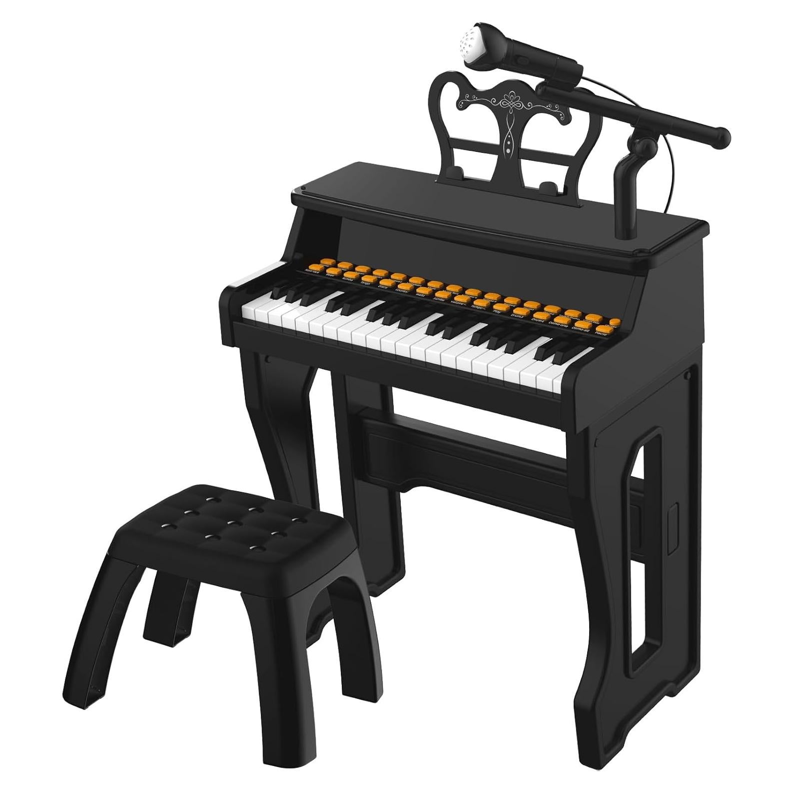 Piano de Teclado Eléctrico Dollox 37 Teclas para Niños