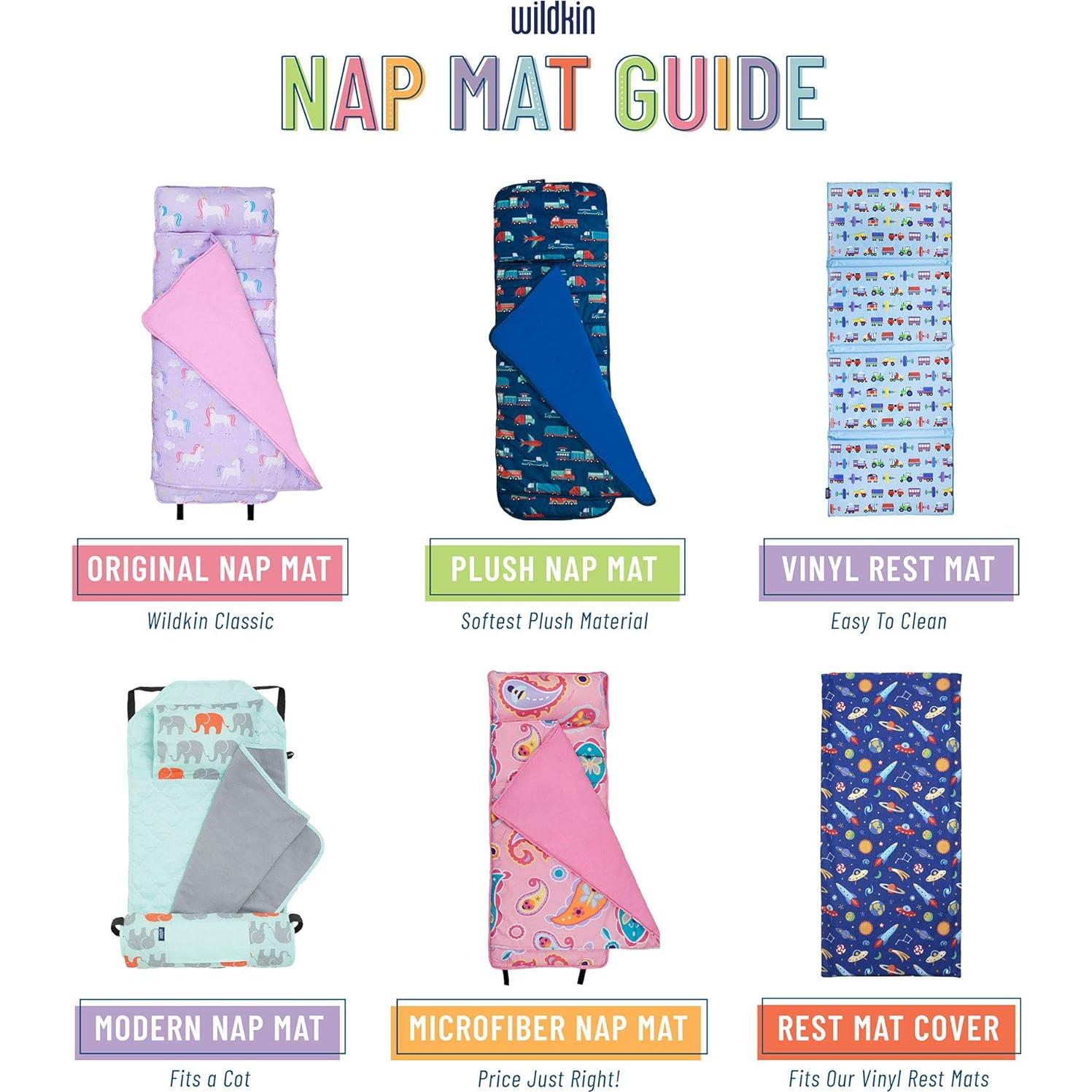 Manta de Siesta Original Wildkin Caballos en Rosa 127x51cm