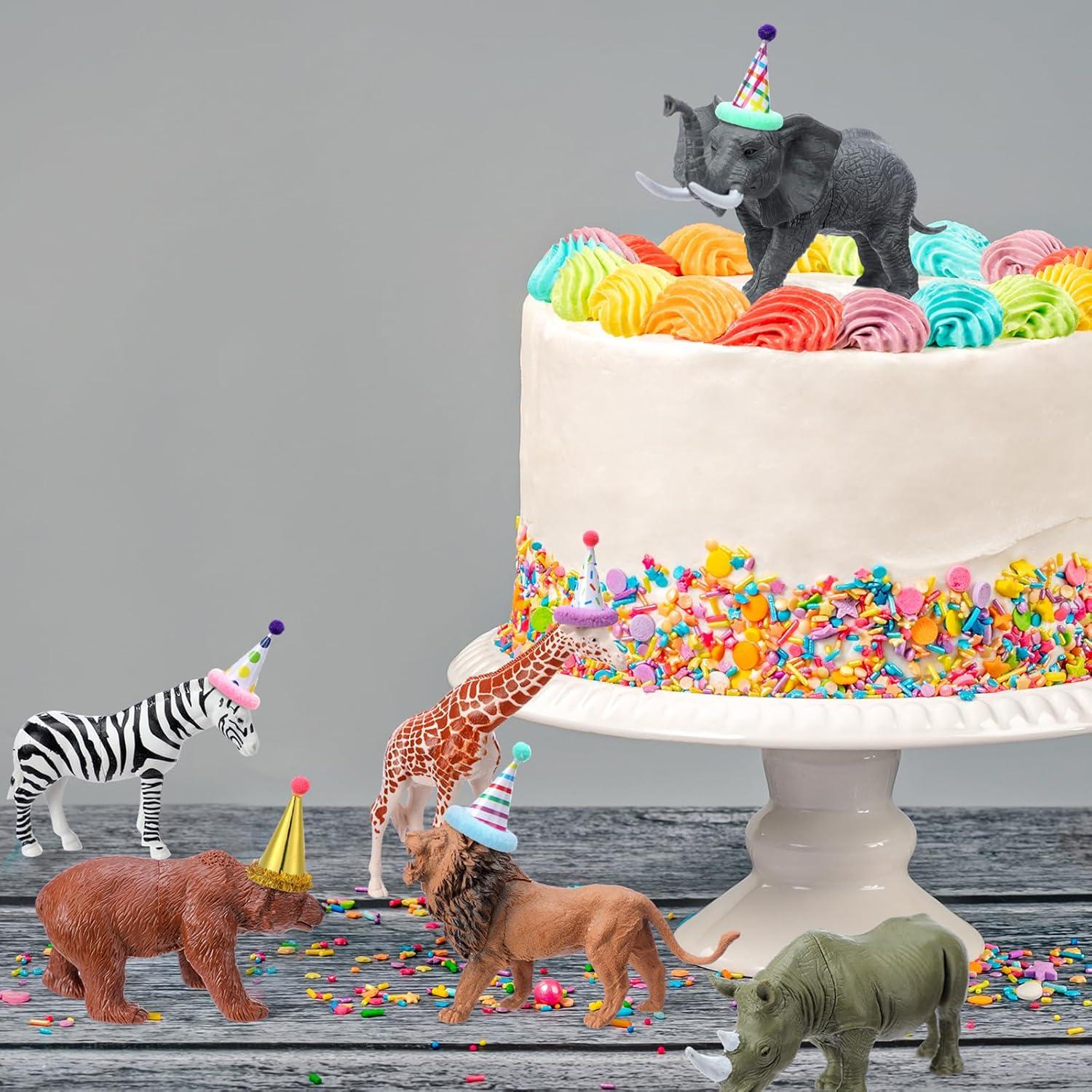 18 Piezas Decoraciones Fiesta Cumpleaños Animales Jungla