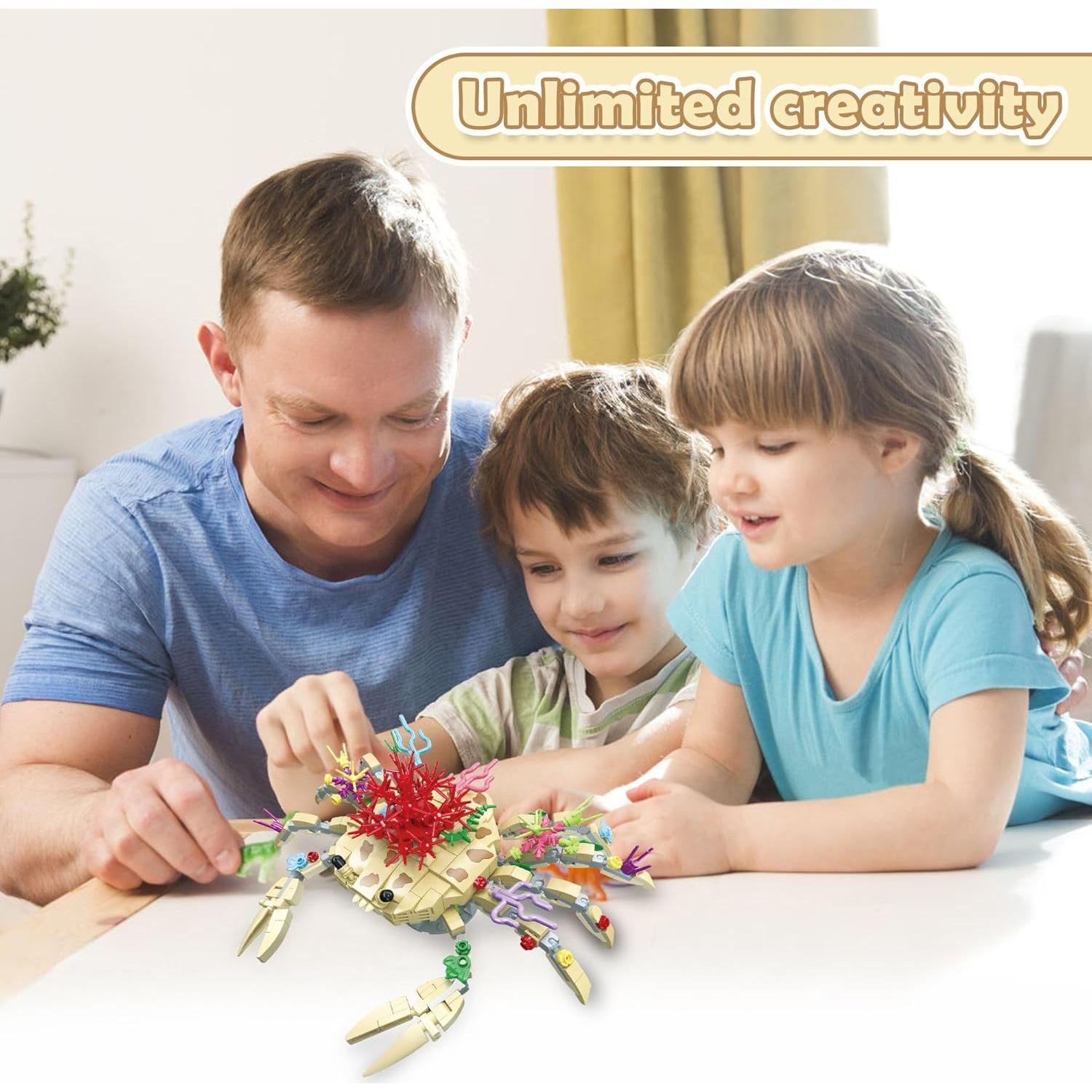 Juego de Construcción Cangrejo Oceánico APCUTE 21.6 cm