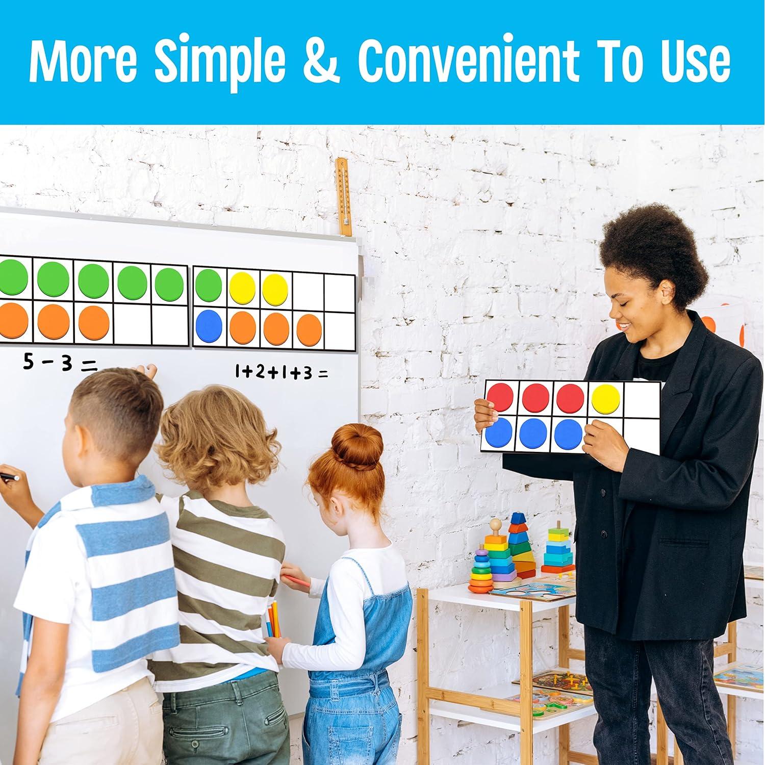 Juego de Cuadros Magnéticos SpriteGru 55 Discos Coloridos