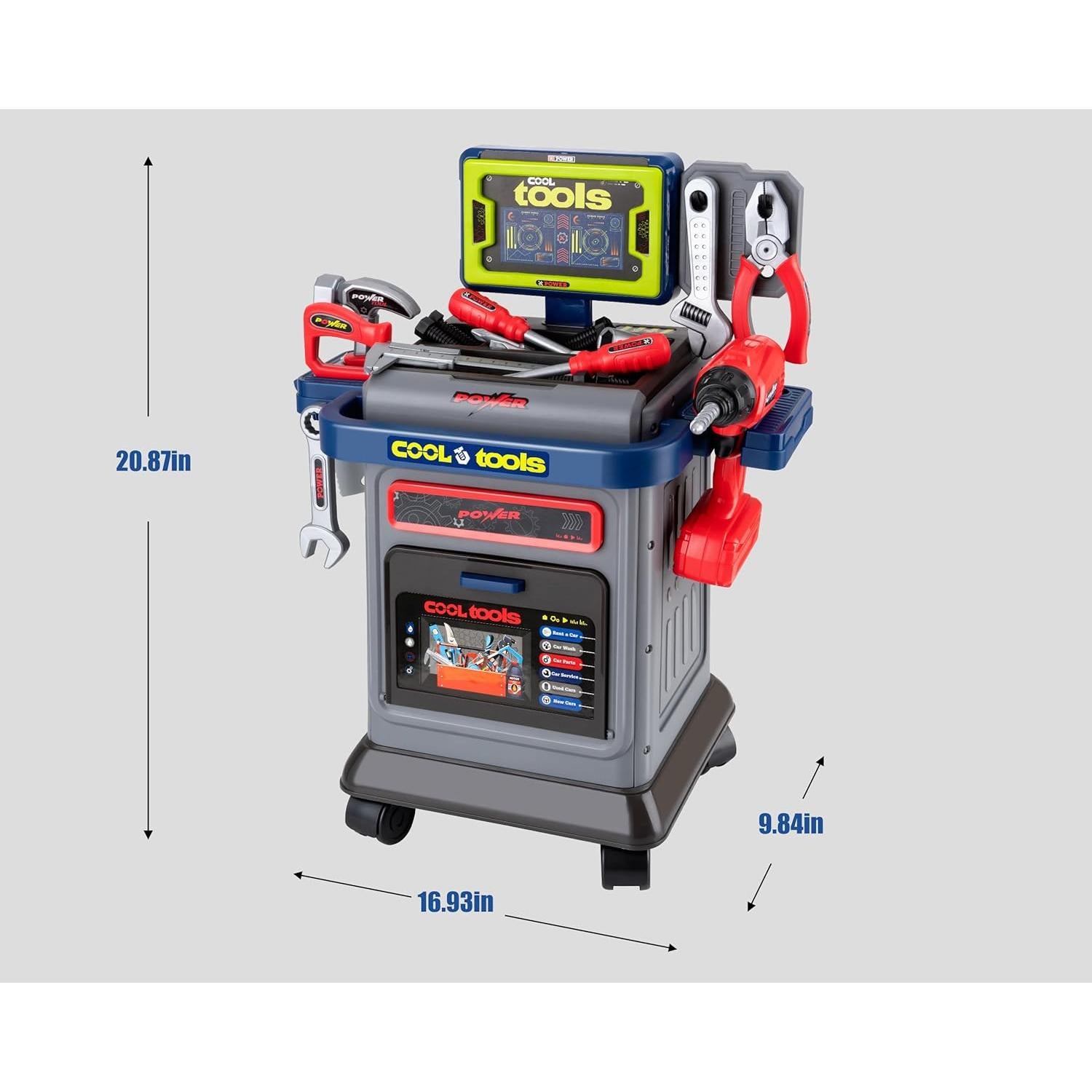 Banco de herramientas STEM POFJOEQ para niños 3-5 años