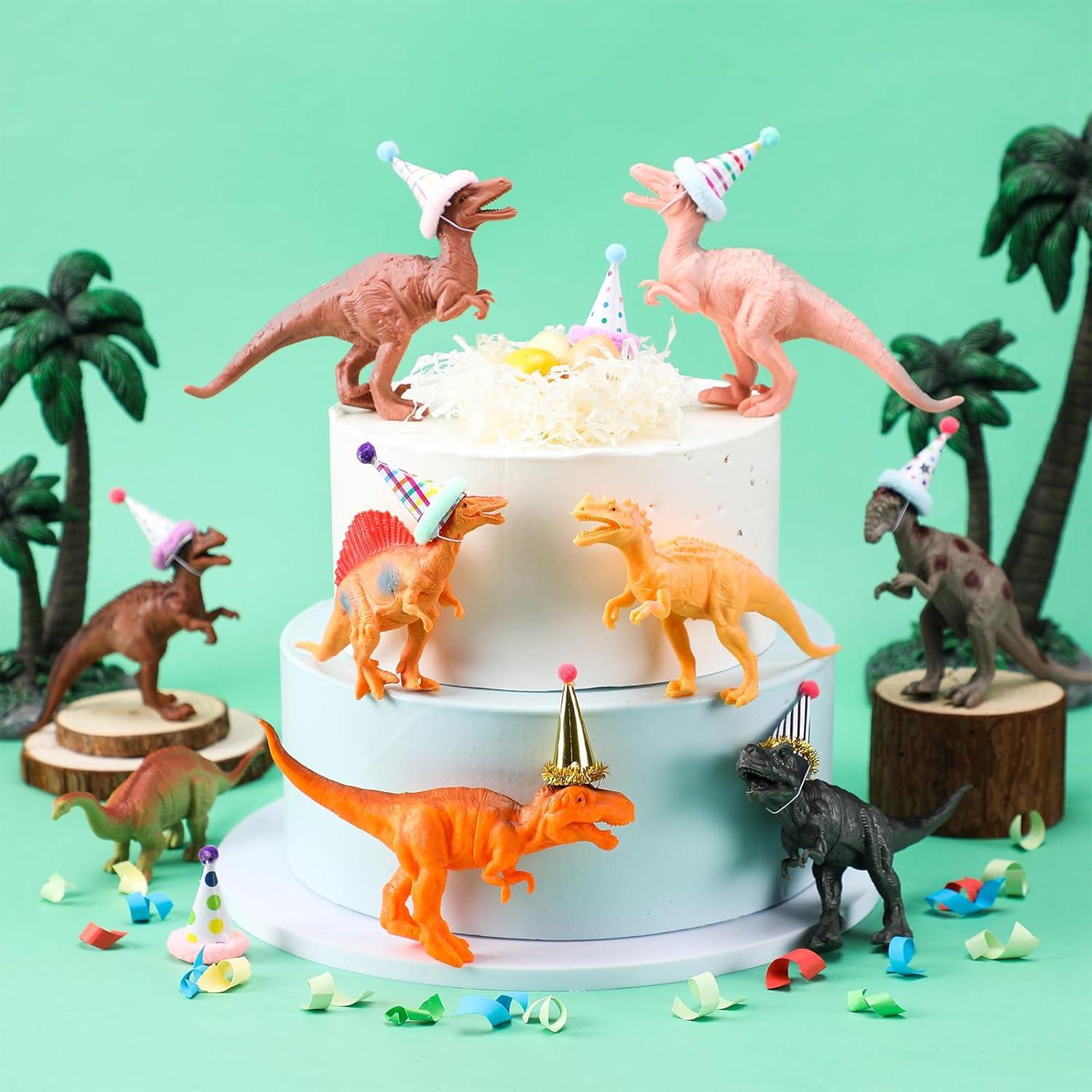 18 Piezas Decoración Fiesta Cumpleaños Dinosaurio Colingmill