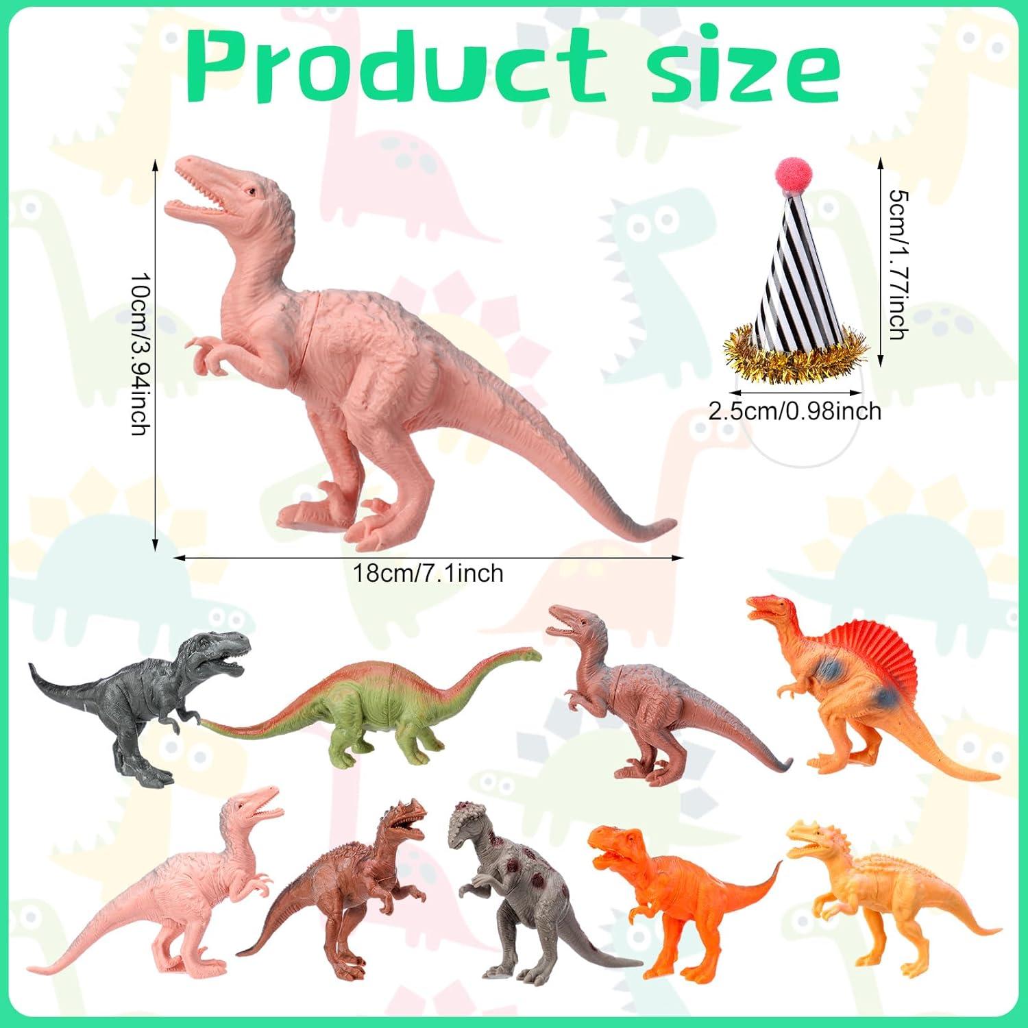 18 Piezas Decoración Fiesta Cumpleaños Dinosaurio Colingmill