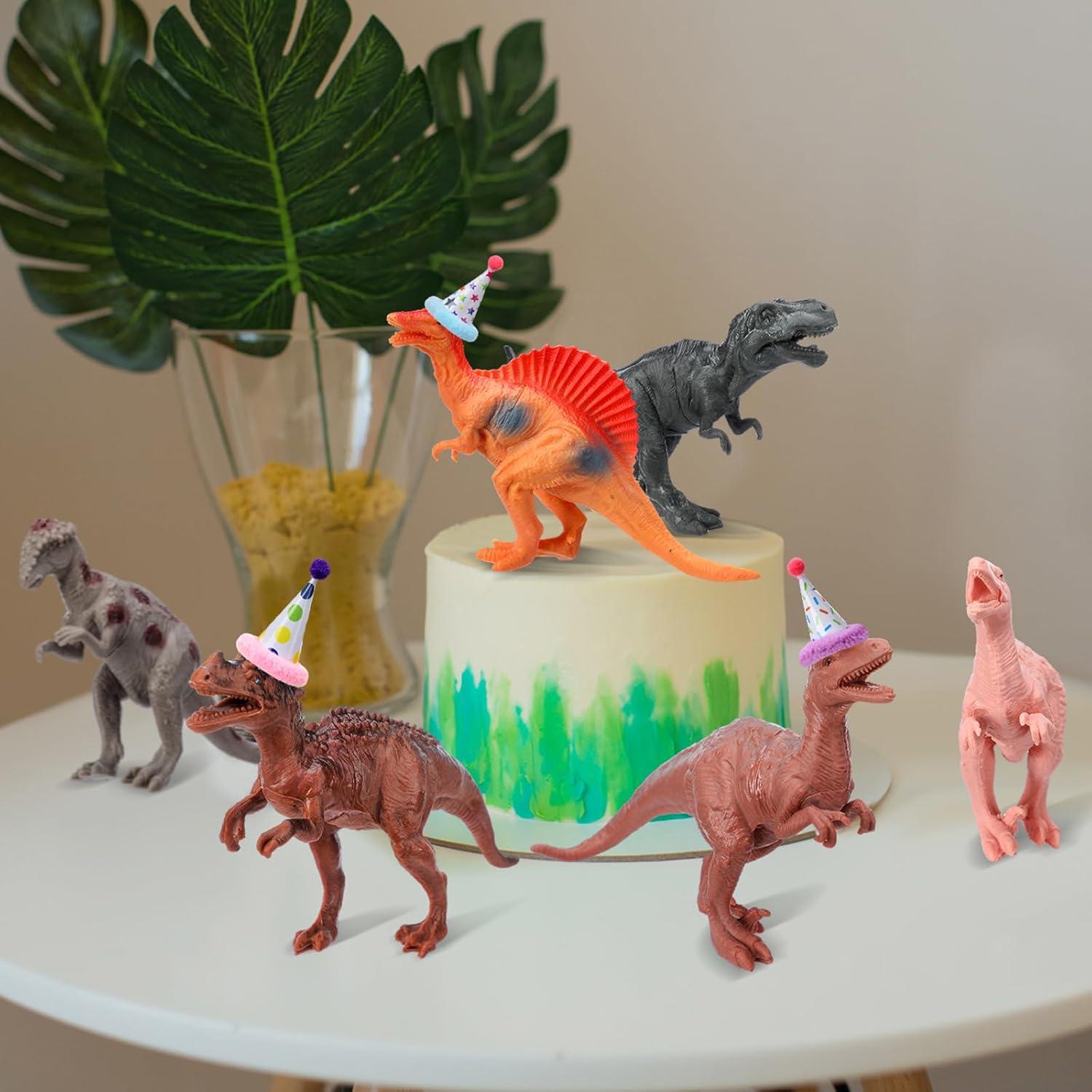 18 Piezas Decoración Fiesta Cumpleaños Dinosaurio Colingmill