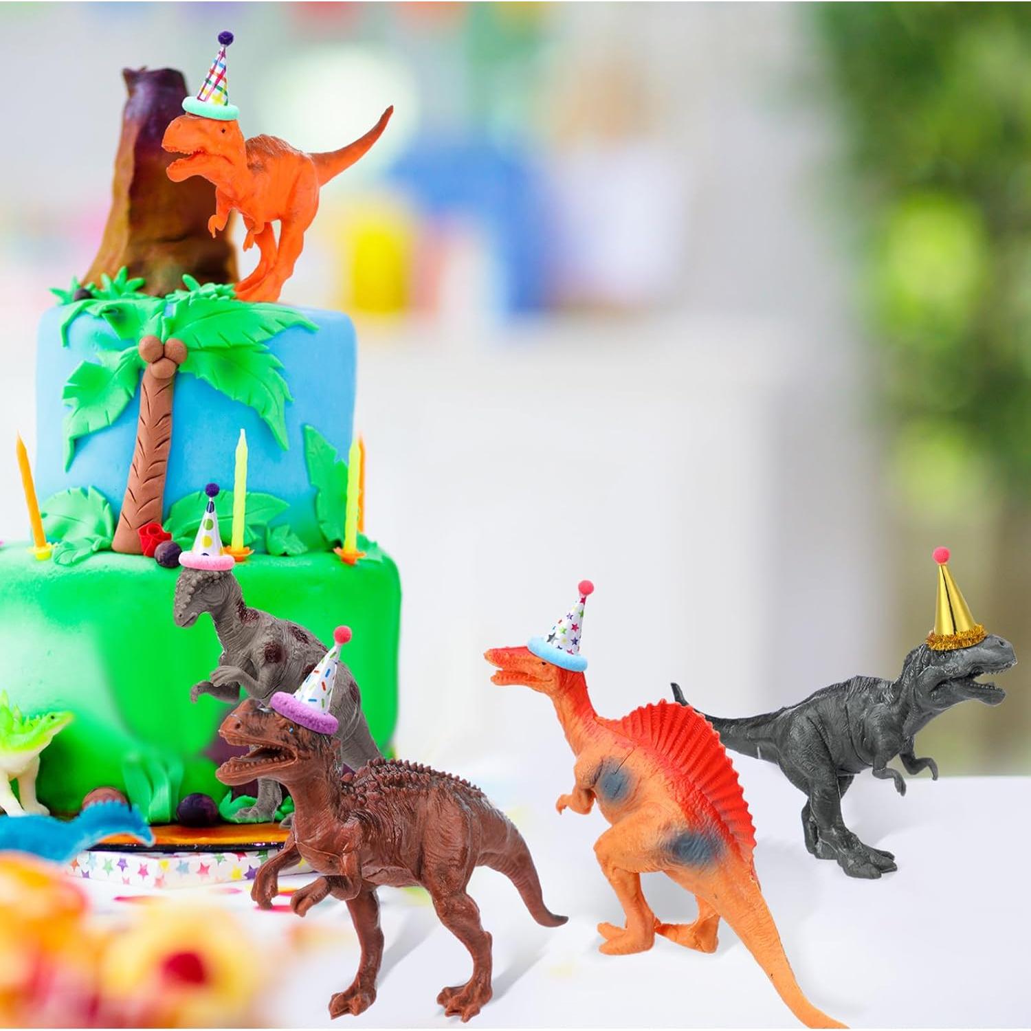 18 Piezas Decoración Fiesta Cumpleaños Dinosaurio Colingmill