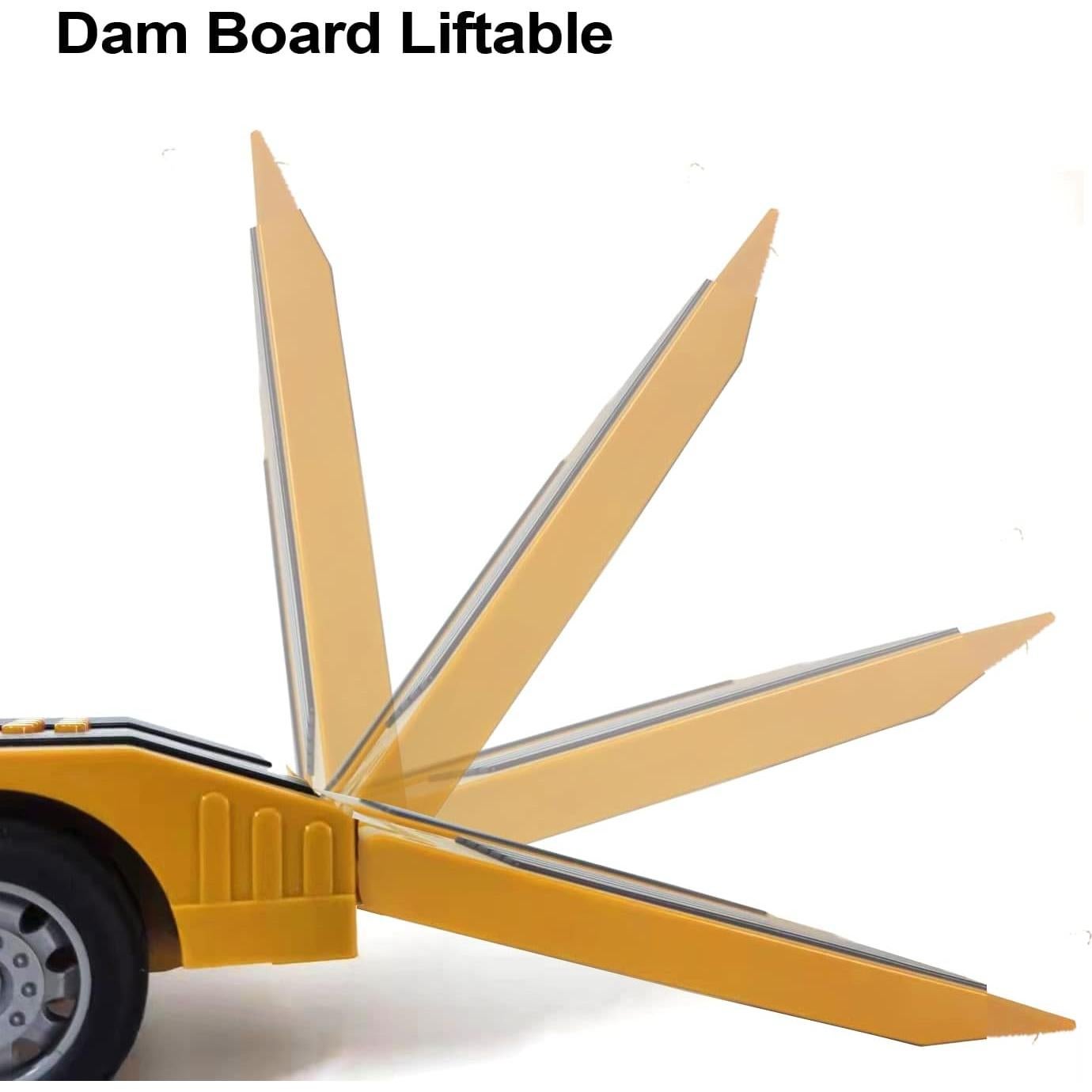 Camión Semi Remoto Shantou 1:24 con Sonido y Luces