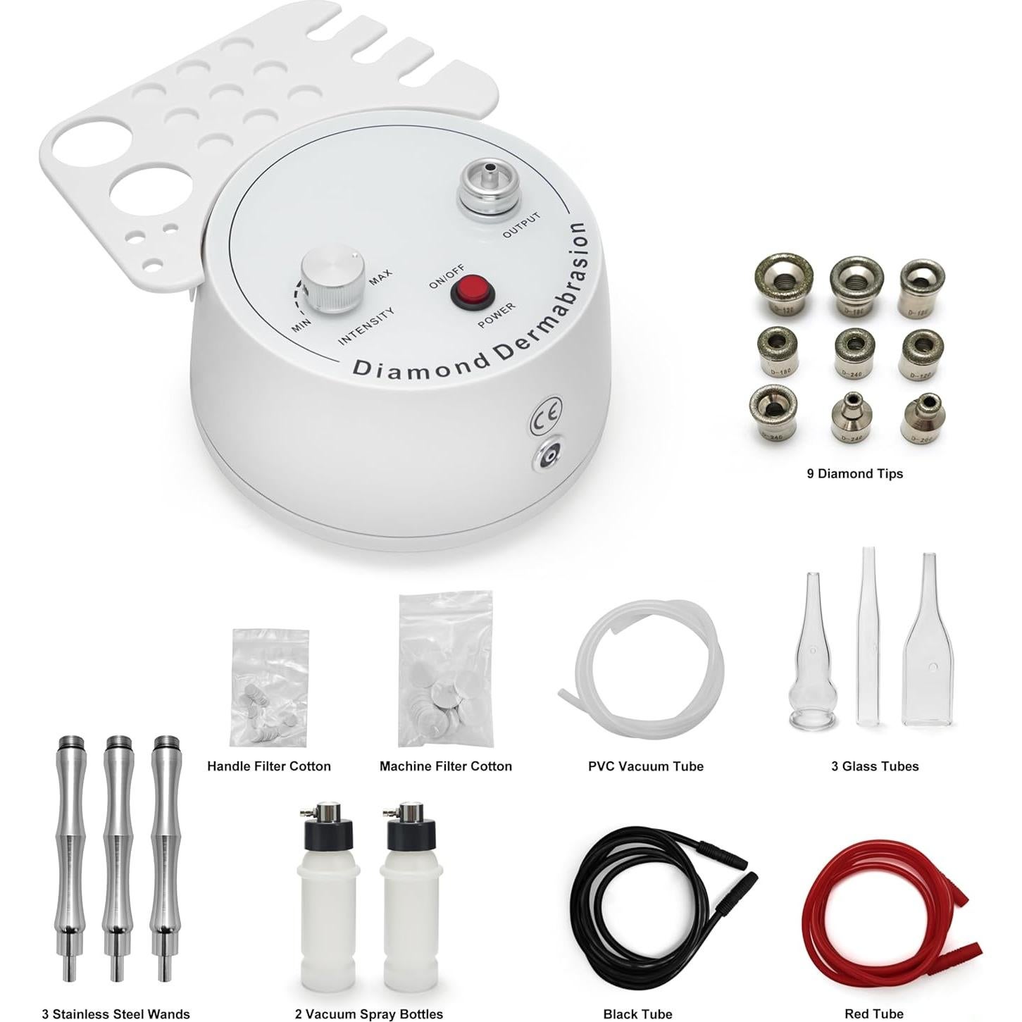 Máquina de Microdermoabrasión de Diamante Elitzia ETNF108 3 en 1