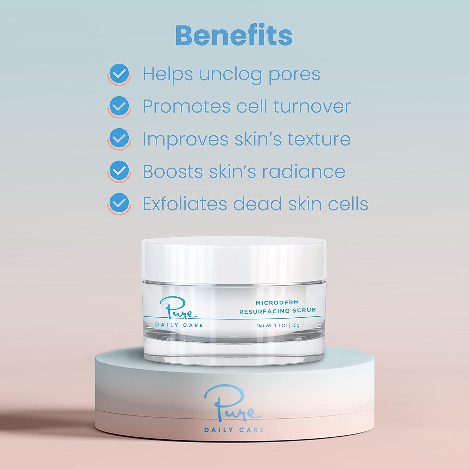 Exfoliante MicroDerm Resurfacing Pure Daily Care 117g