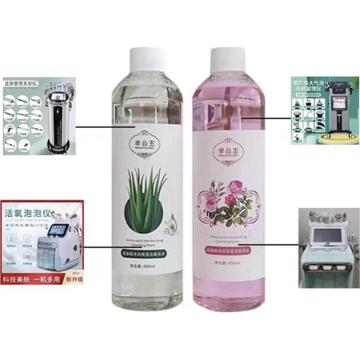 Líquido de Burbuja de Oxígeno Activo para Dermabrasión Facial 500ml