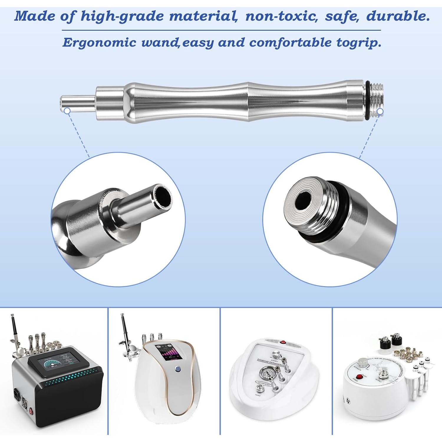 Consejos de Microdermoabrasión Yekavo - 9 Piezas + 3 Varitas