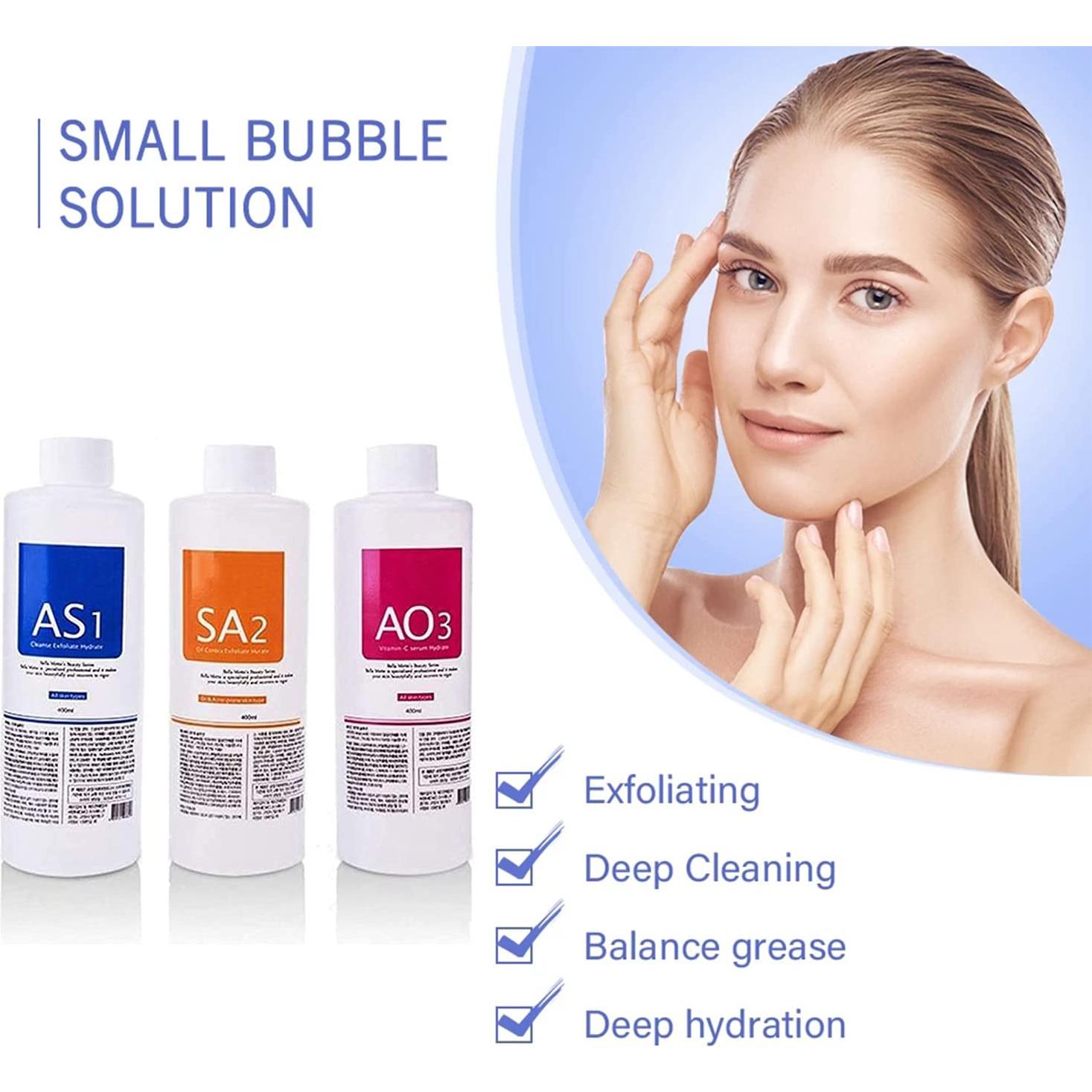 Peeling Facial Profesional Shuxiangjia 3 Botellas 400ml