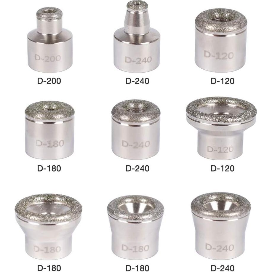 Kit de Microdermabrasión Profesional LIARTY 9 Puntas Diamante