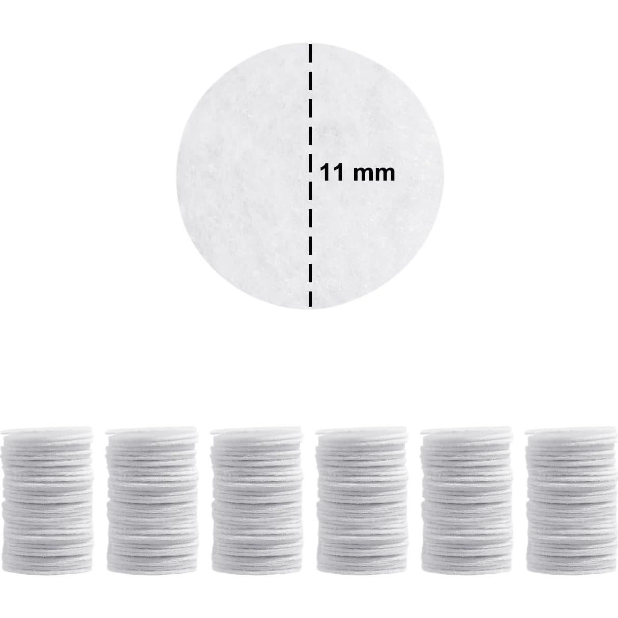 1000 Filtros de Algodón 11mm para Microdermoabrasión - Shenzhen