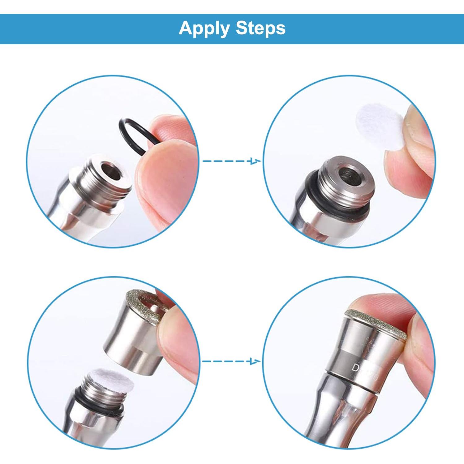 1000 Filtros de Algodón 11mm para Microdermoabrasión - Shenzhen