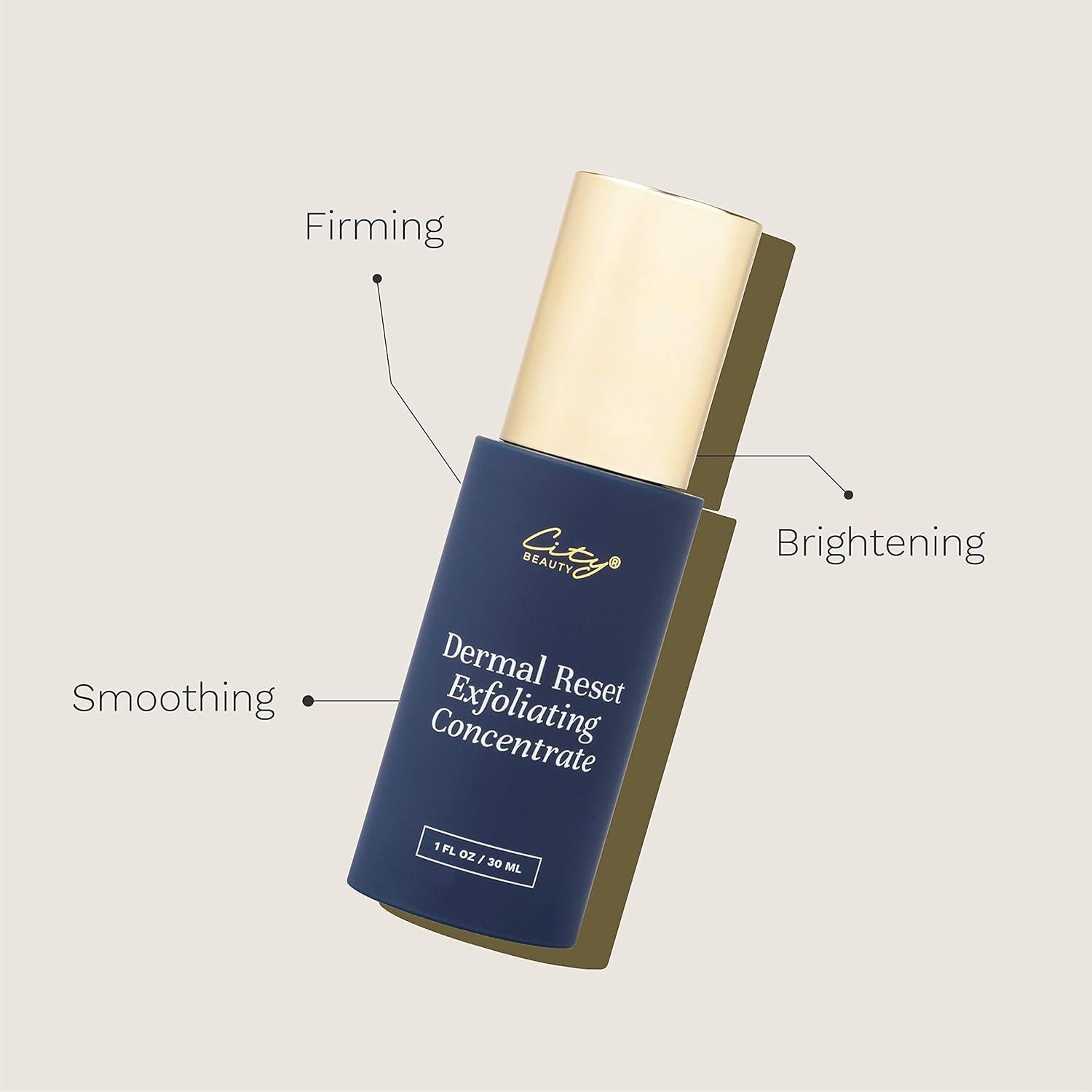 Exfoliante Facial Diario City Beauty Dermal Reset AHA 68g