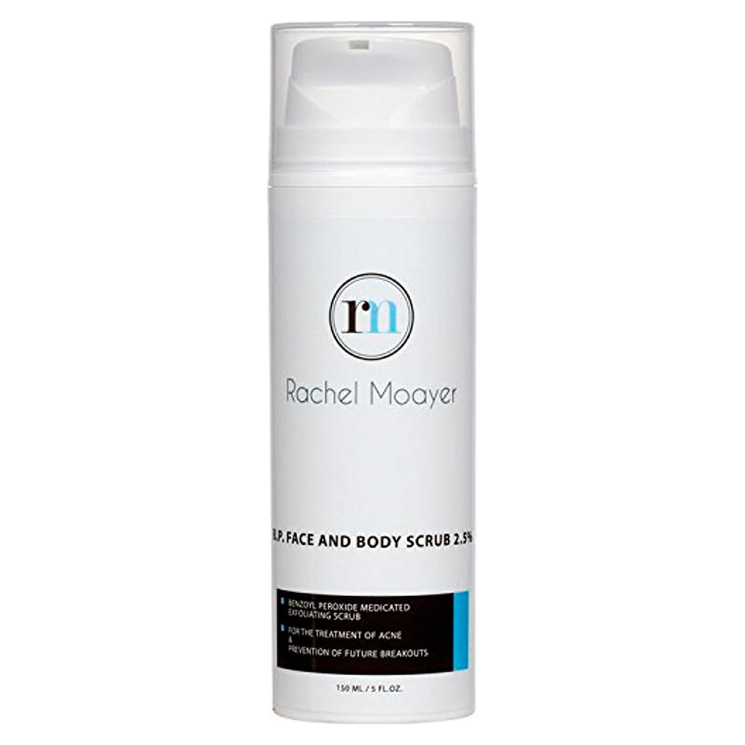 Exfoliante Facial y Corporal Rachel Moayer 2.5% Peróxido de Benzoilo
