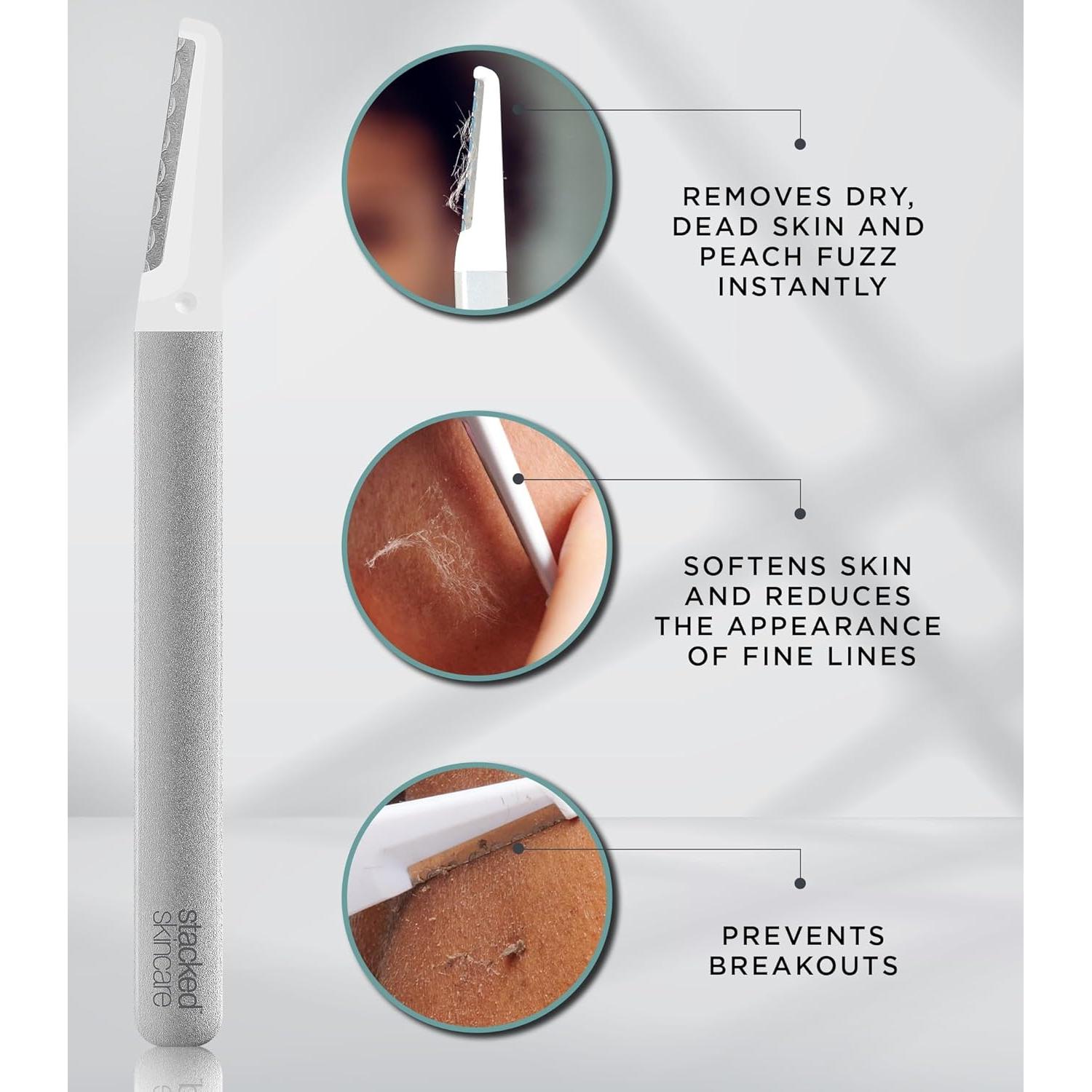 Afeitadora Facial Profesional StackedSkincare - Dermaplaning