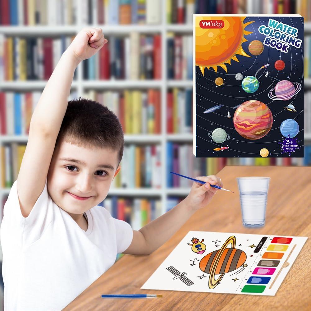 Libro de Pintura Acuarela YMluky para Niños 20 Páginas