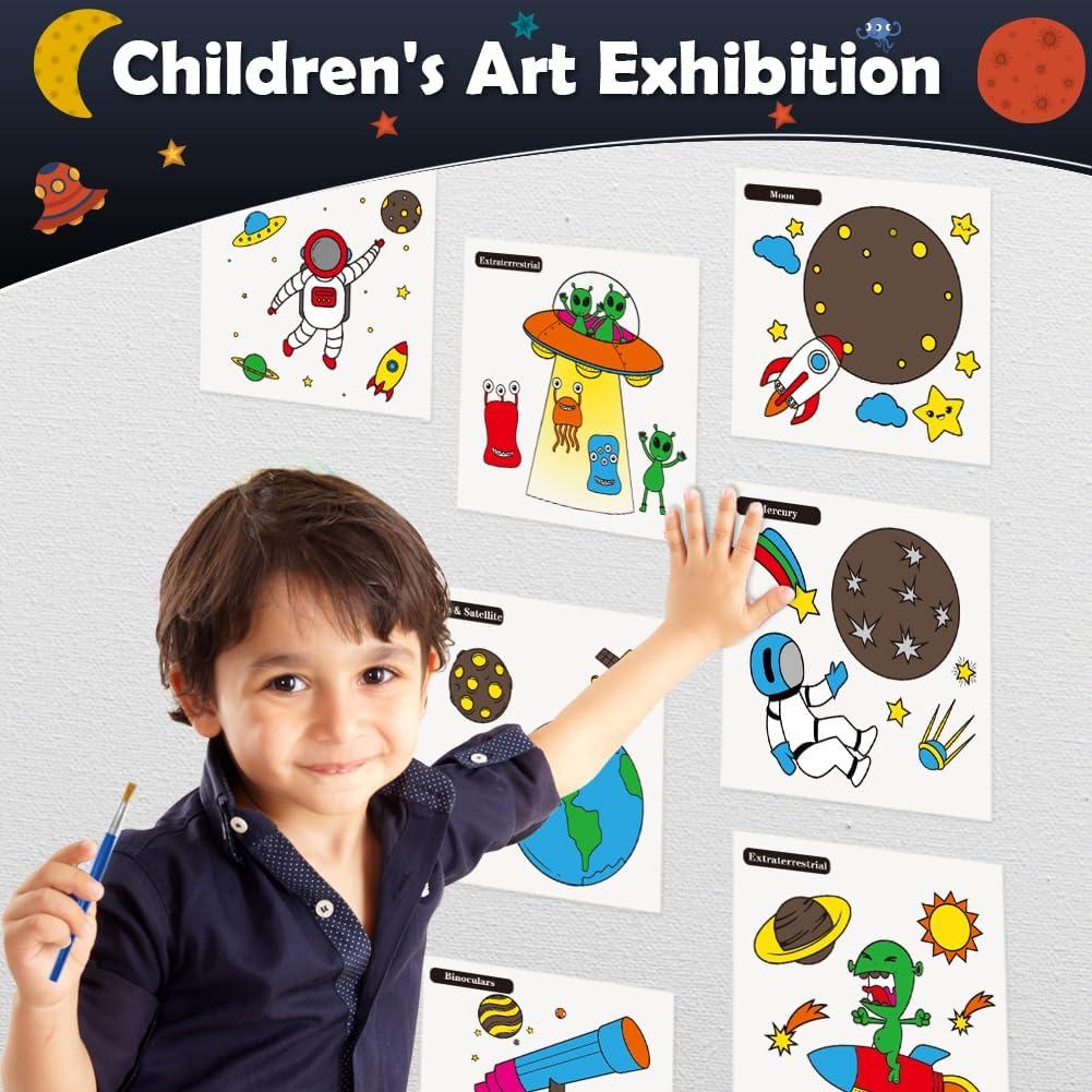 Libro de Pintura Acuarela YMluky para Niños 20 Páginas