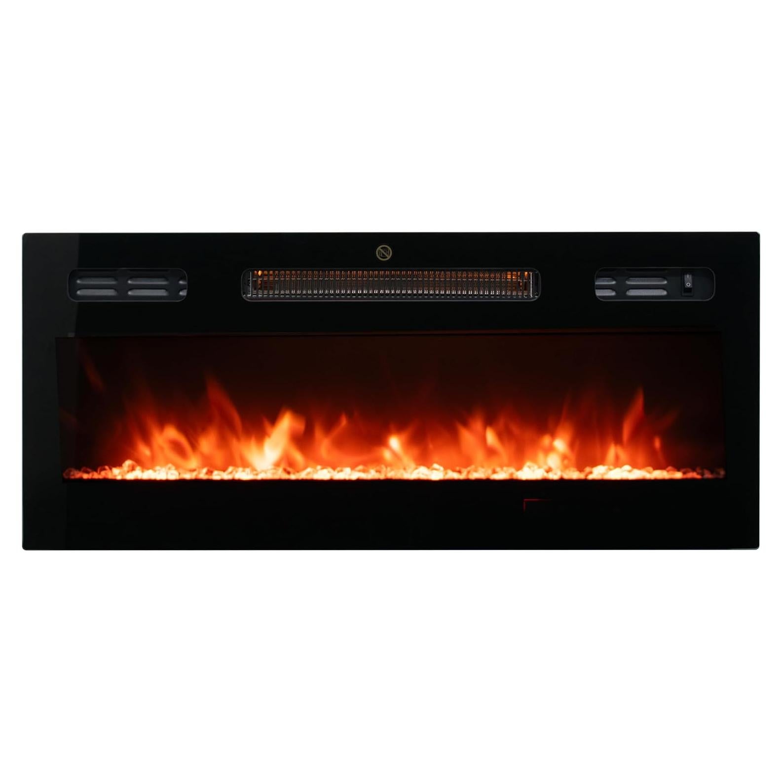 Chimenea Eléctrica FULEIWO RFH-3001L 76.2x43.9cm Montada en Pared