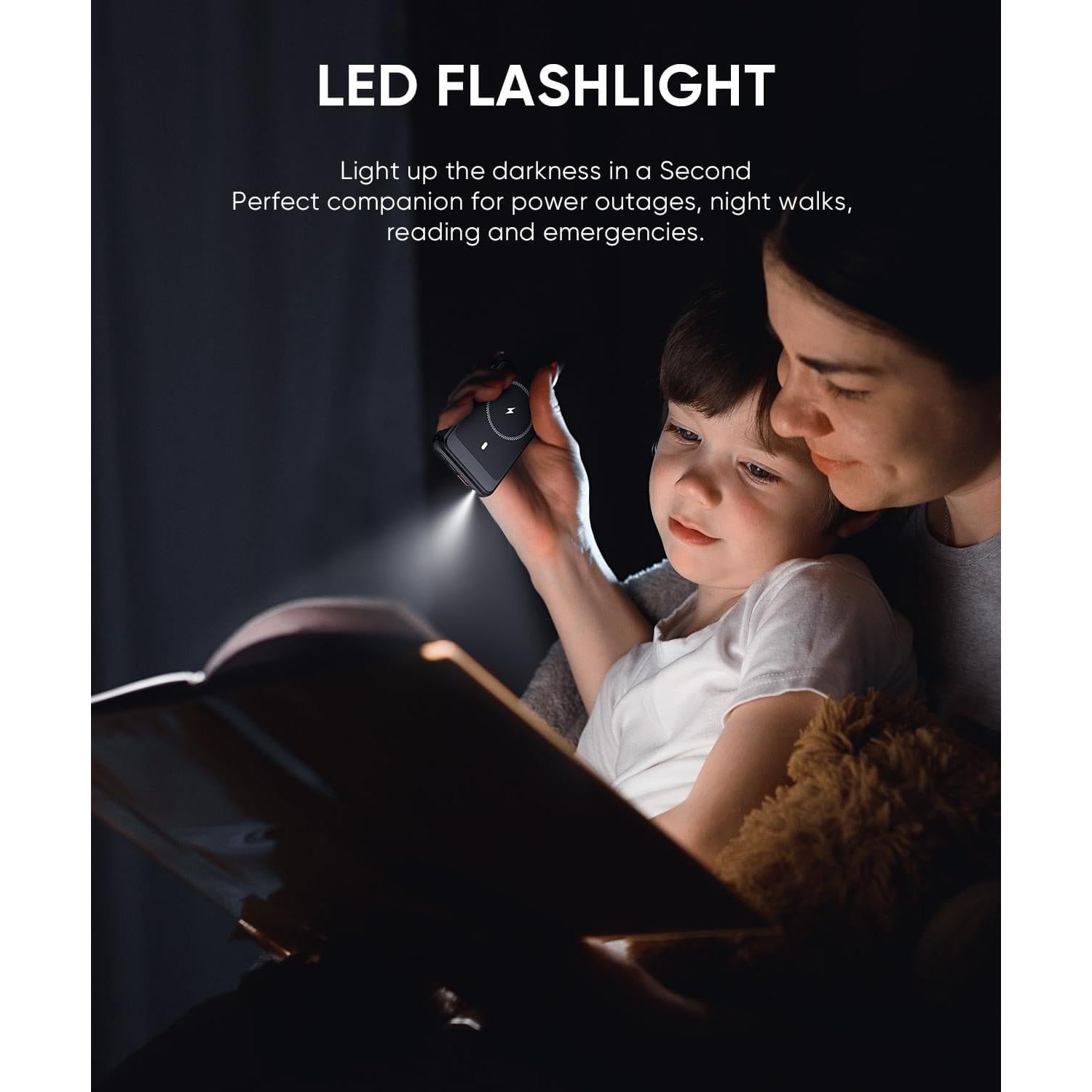 Batería Portátil Magnética 12000mAh Superallure para iPhone