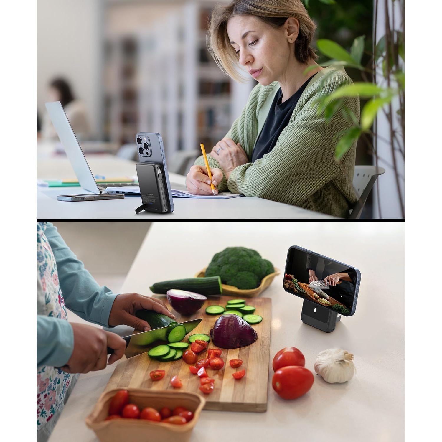 Batería Portátil Magnética 12000mAh Superallure para iPhone