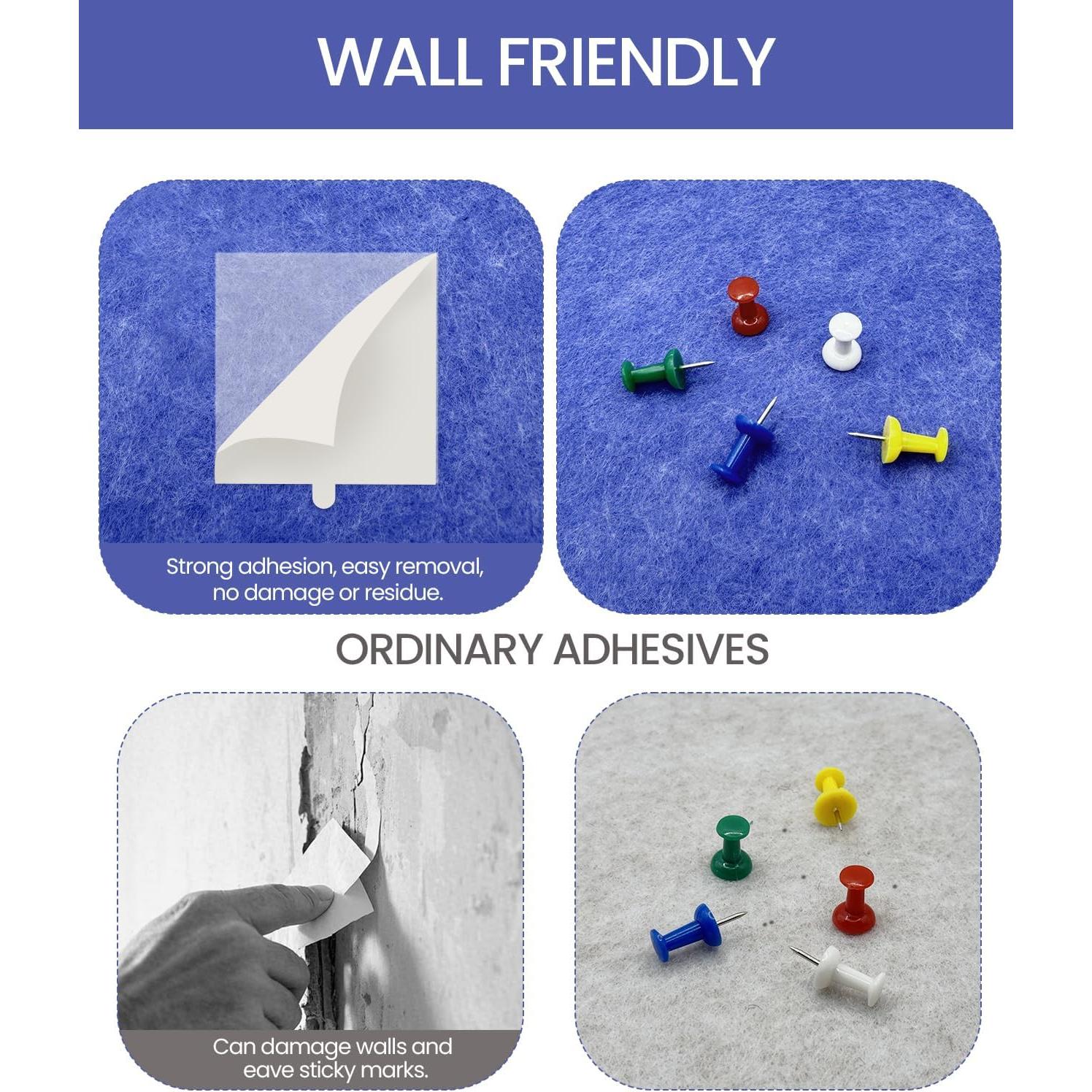 Paneles Acústicos Hexagonales Aipiahio 8 Piezas Azul 30x25.9 cm