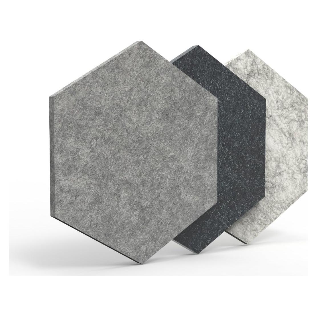 Paneles Acústicos Decorativos Luxor RCLMHEX001 12-Pack