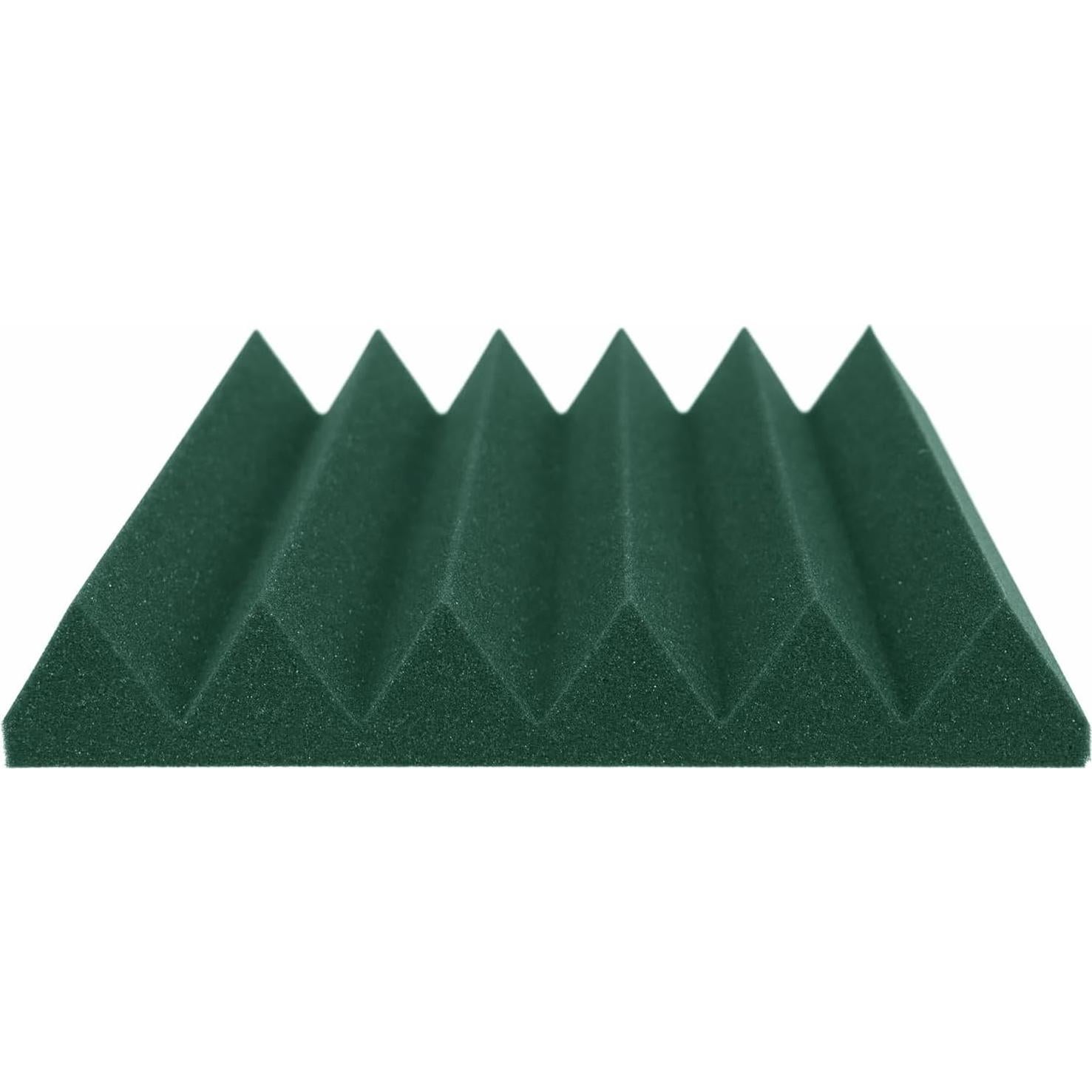Paneles Acústicos Foam Factory 24 Pack Verde Bosque 30.48x30.48 cm