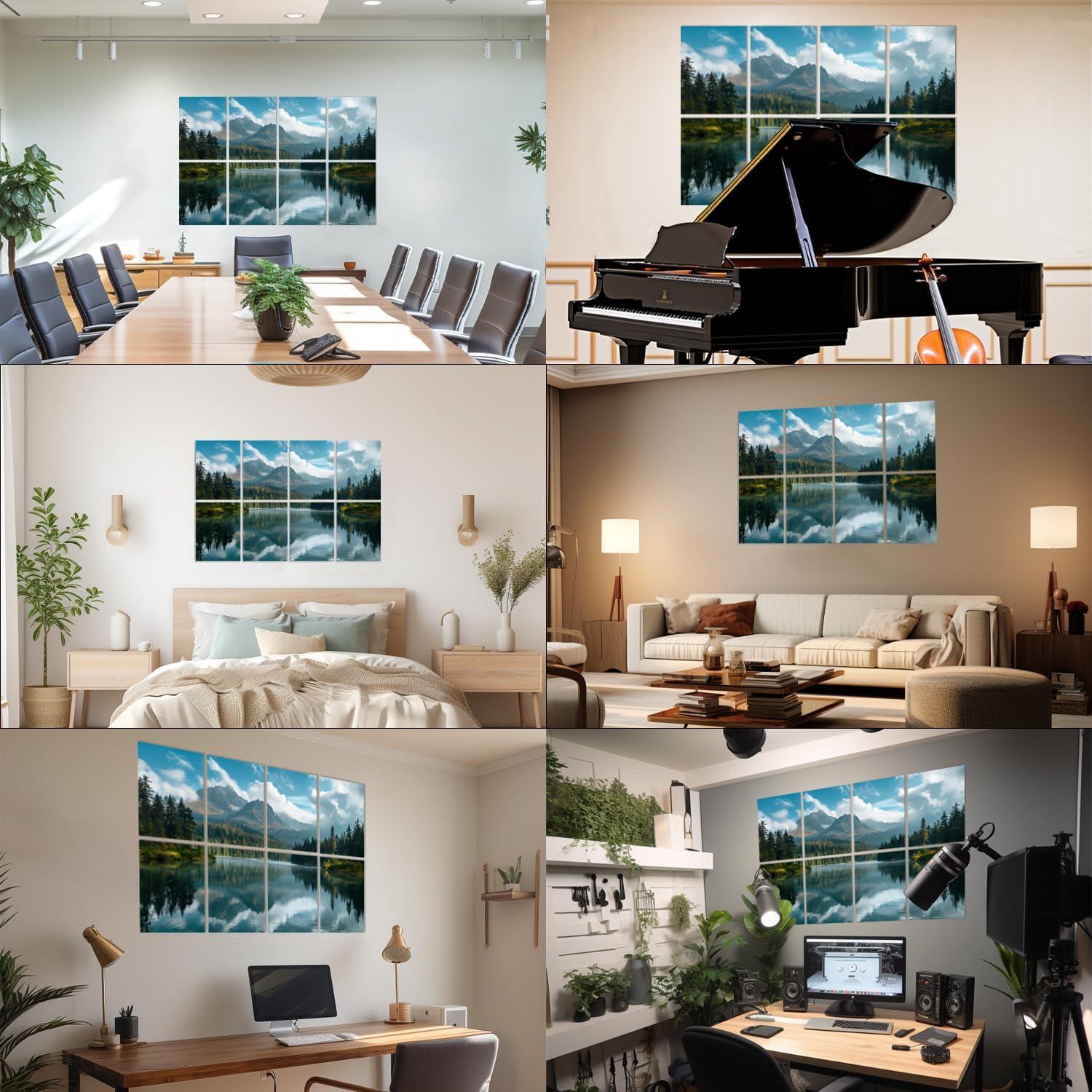 Panel Acústico FurnoFlexArt 121.9x81.3cm Aislamiento Sonoro