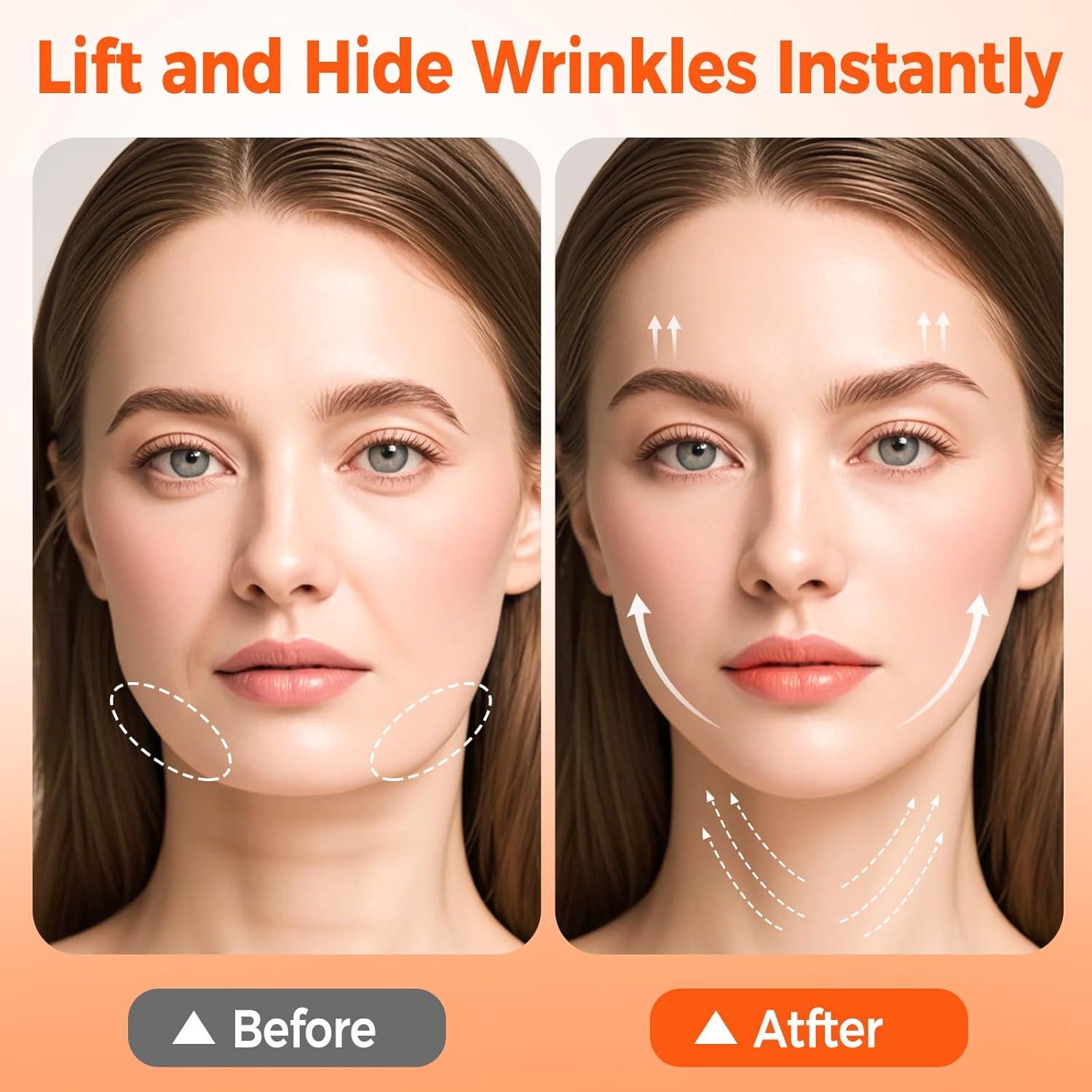 Cinta Levantadora Facial Invisible Loxbcin 140PCS 0.02mm