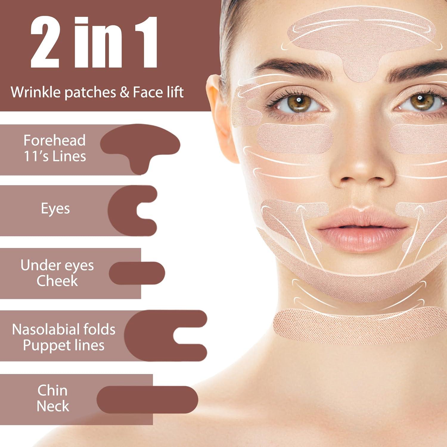 Cinta Facial Elevadora Antienvejecimiento Akissos - 2 Rollos