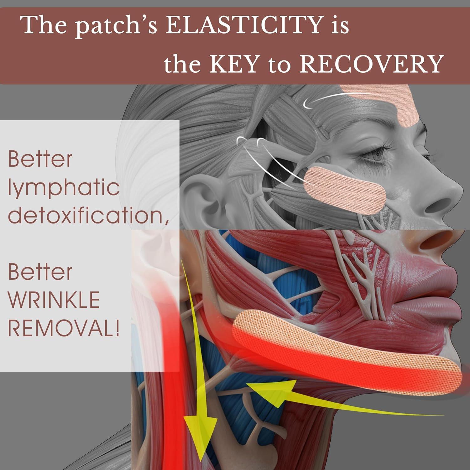 Cinta Facial Elevadora Antienvejecimiento Akissos - 2 Rollos