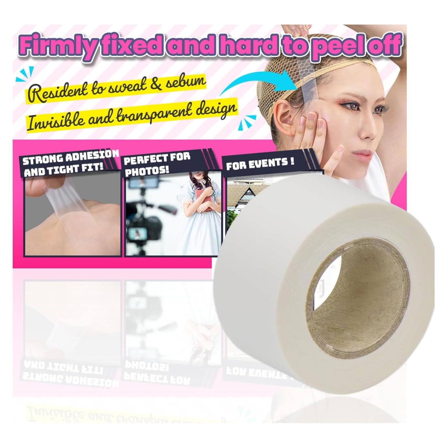 Cinta Facial Invisible VECTill para Cosplay - 9.91x9.19cm