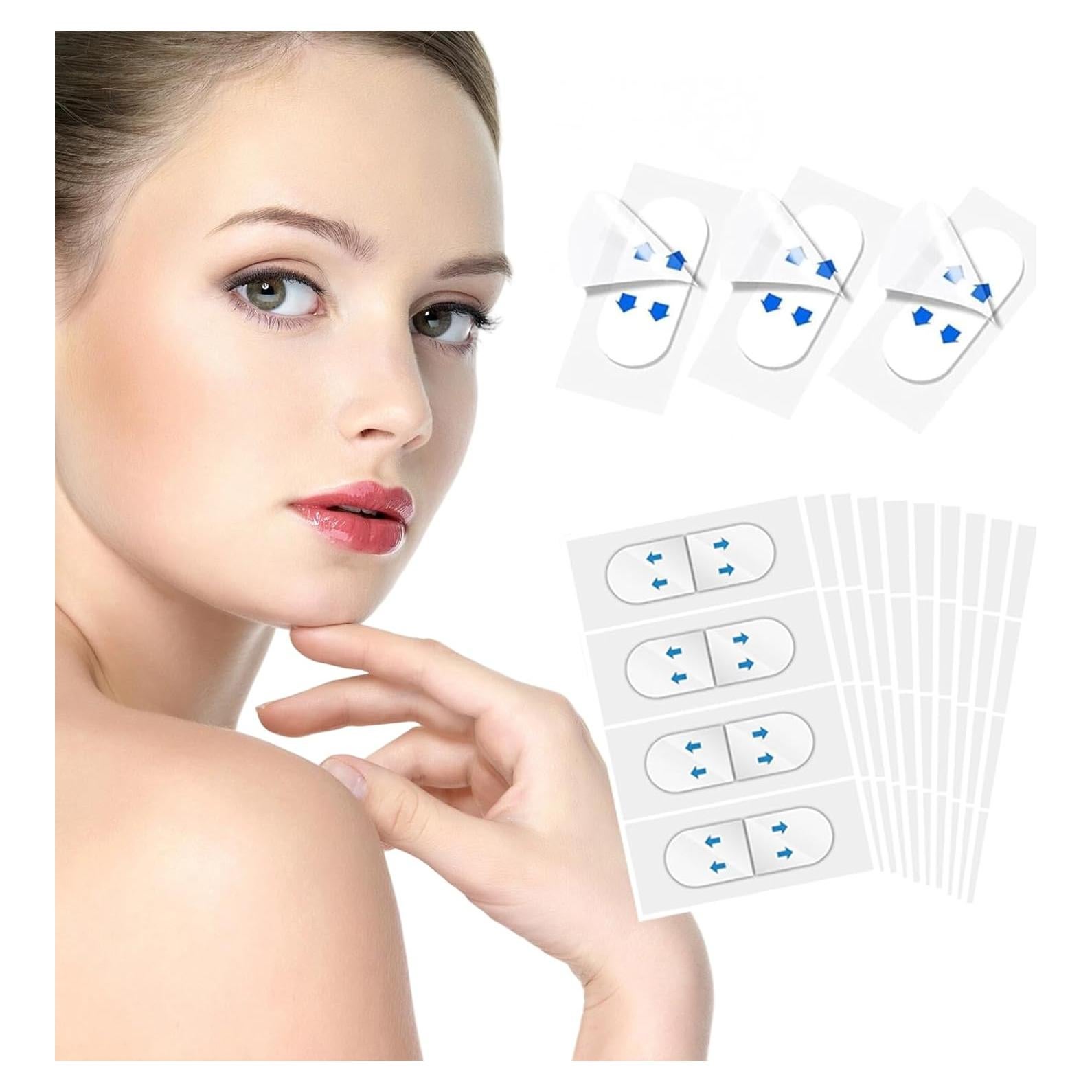 Cinta Levantadora Facial Invisible AndoBubblu - 128 Piezas