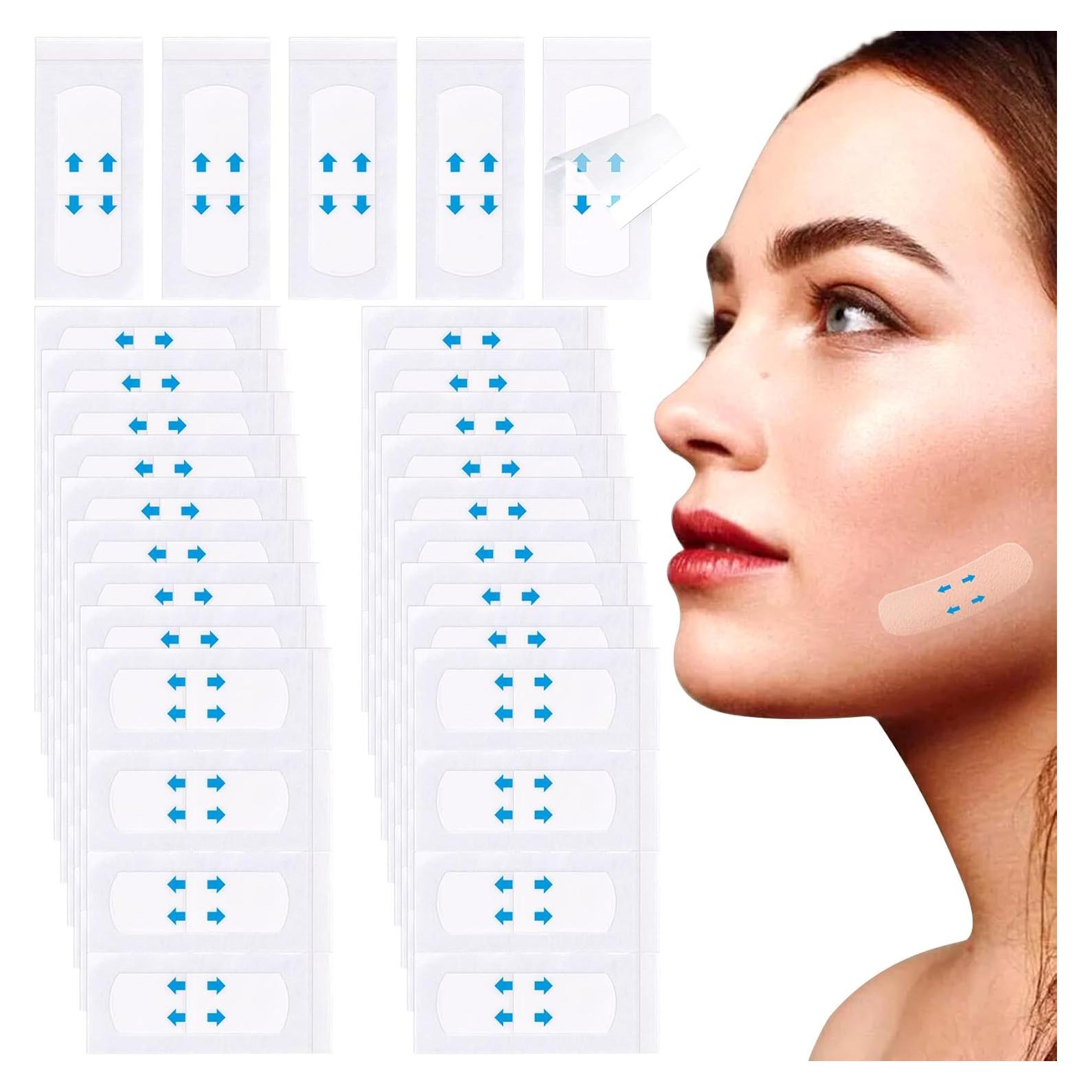 Cintas Invisibles para Levantar la Cara VARMDUKKE - 100pcs