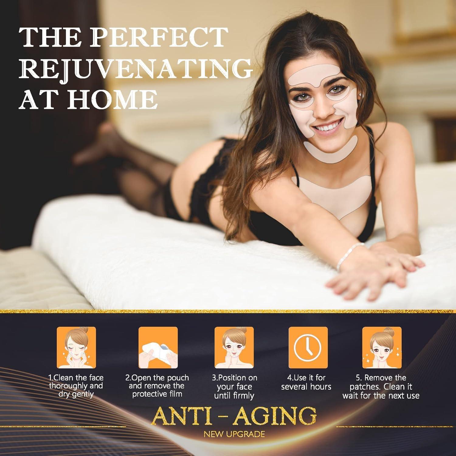 Parches de Silicona Reutilizables GETPUNA para Arrugas 11 Pcs