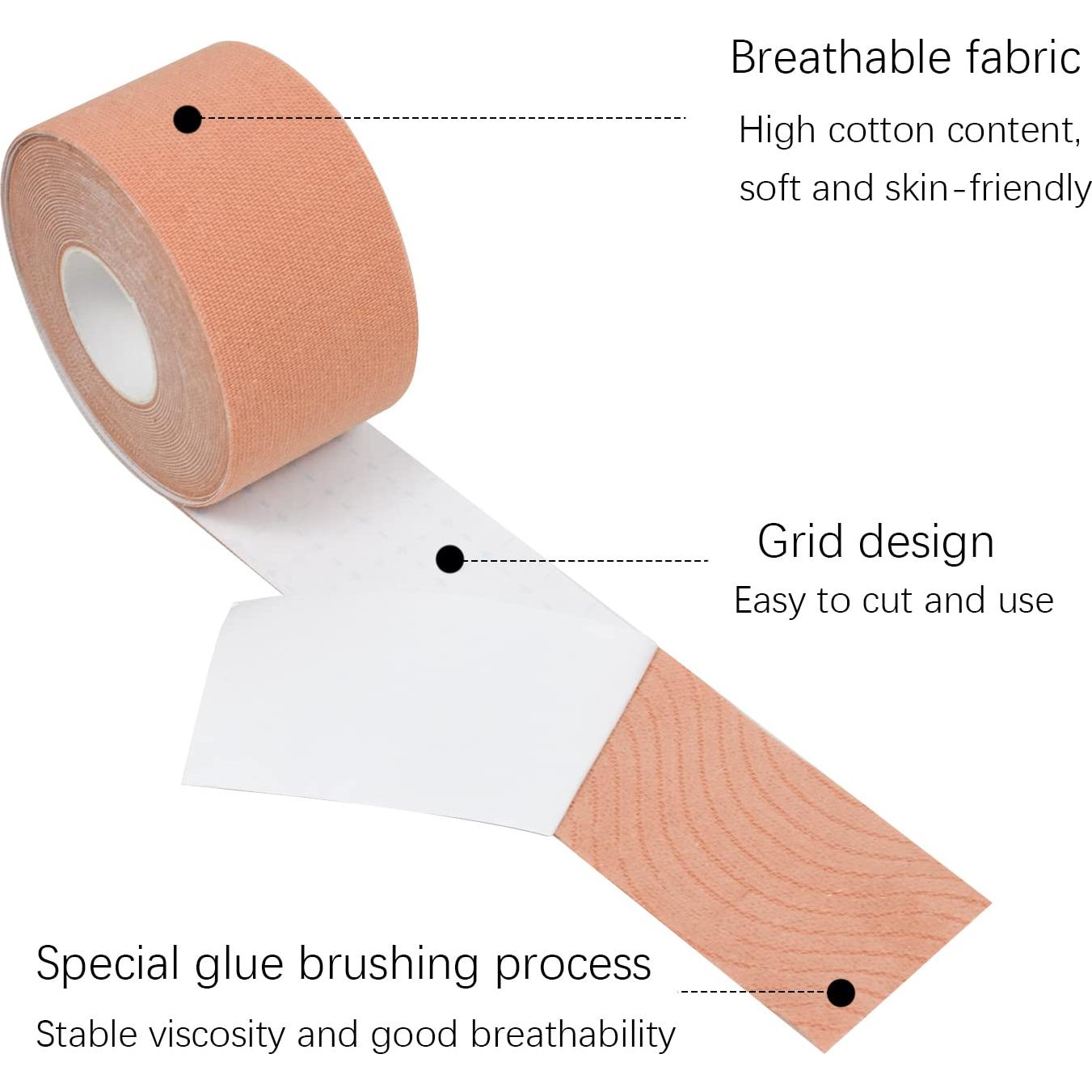 Cinta Facial de Elevación Miofascial Jolbndcv 2 Rollos 2.5cm y 3.8cm