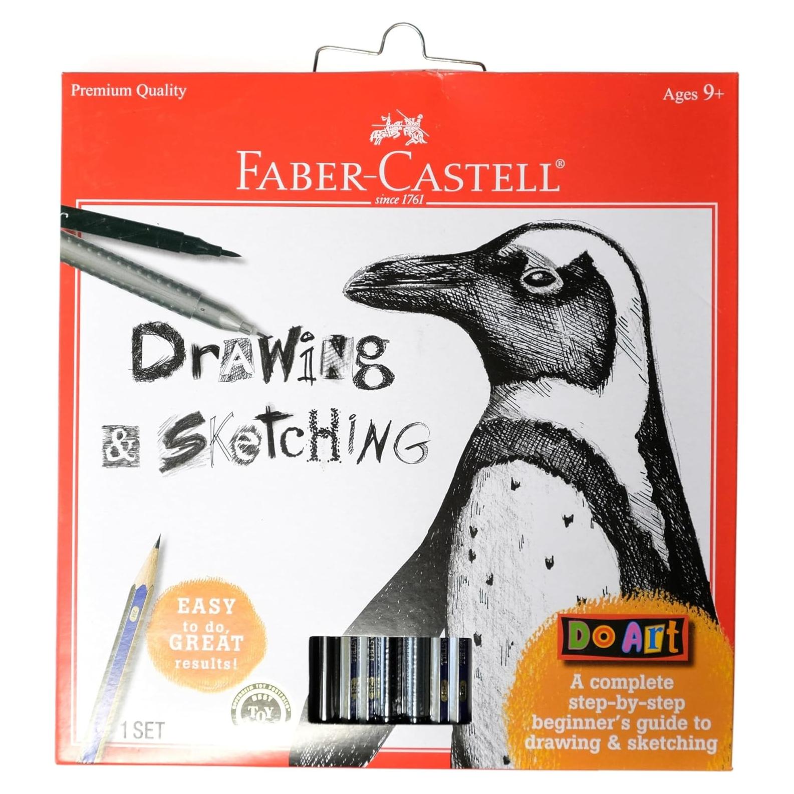 Faber-Castell Kit de Dibujo y Boceto 13 Piezas para Niños