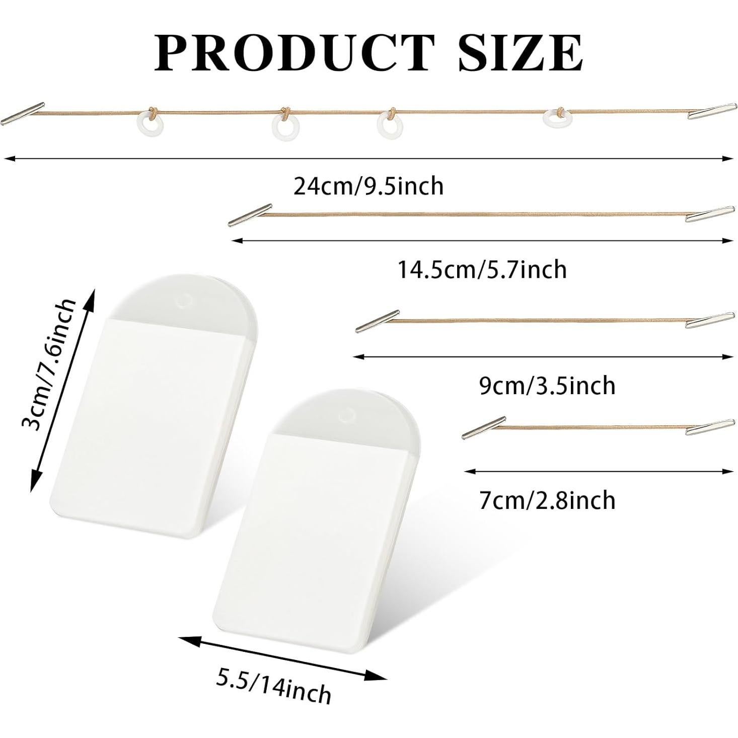 Cinta de Levantamiento Facial Invisible Lnngub 60 Pcs 5.5x3 cm