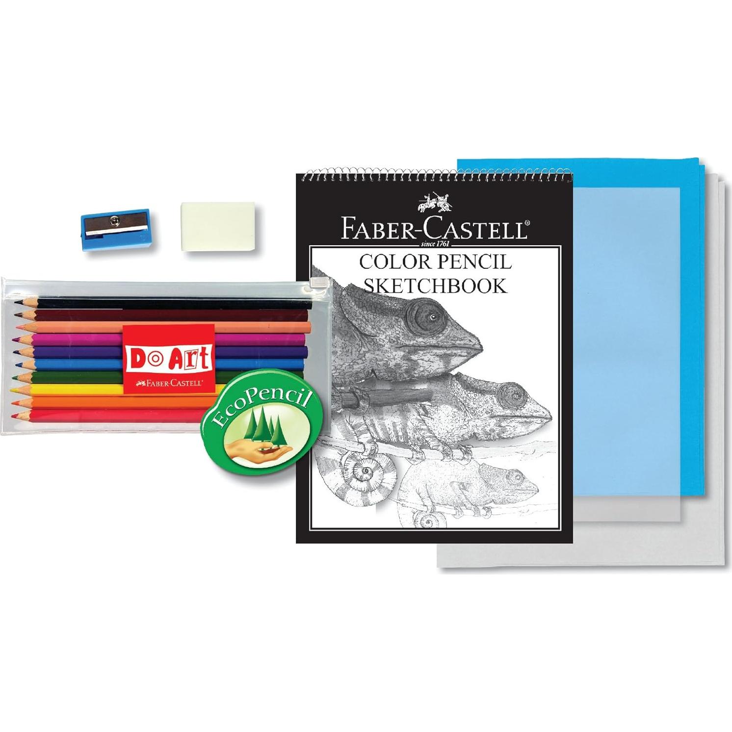 Kit de Arte Faber-Castell Do Art - 10 Lápices de Color