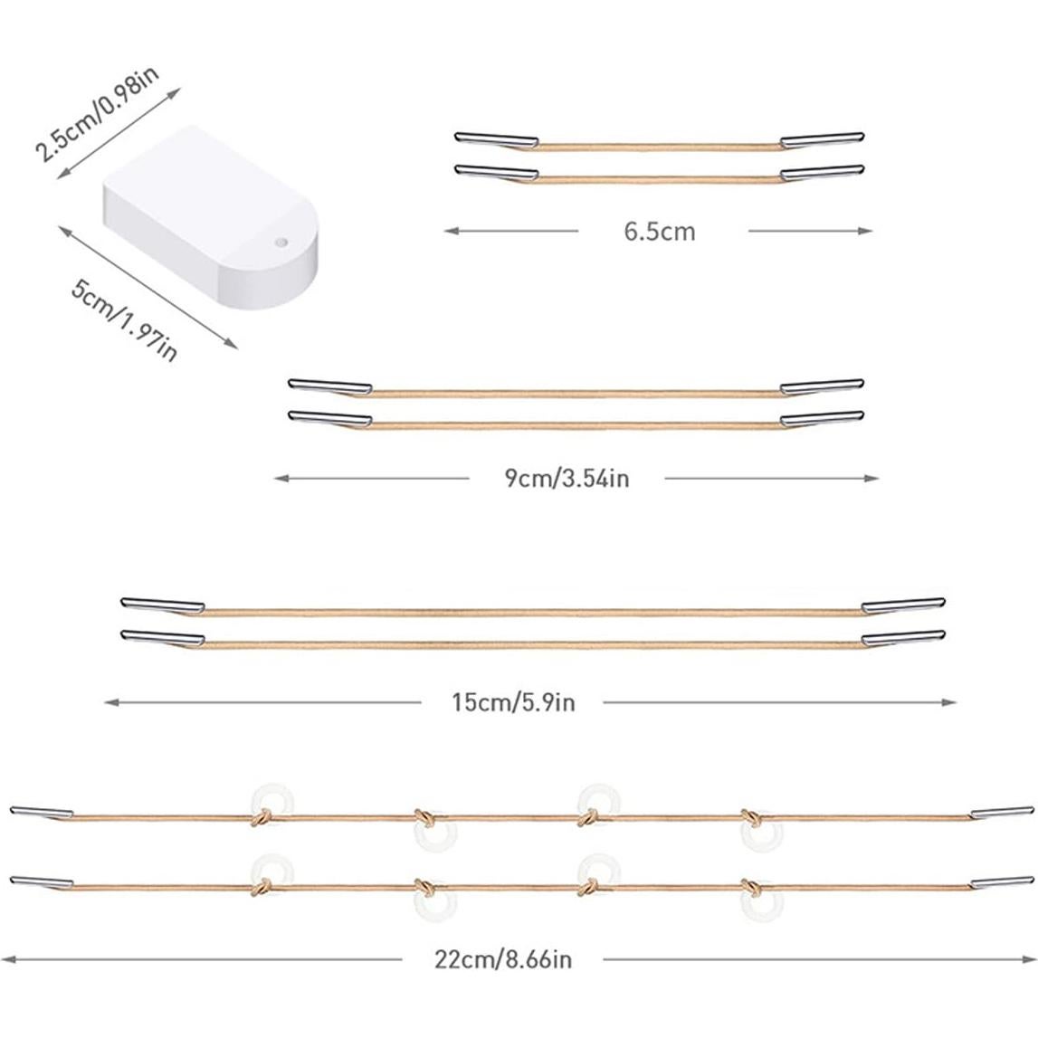 Cinta Levantamiento Facial Invisible Thyrhntr 80PCS Antiarrugas