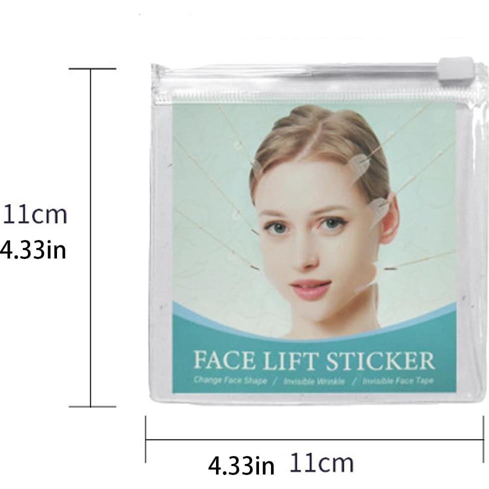 Cinta Levantamiento Facial Invisible Thyrhntr 80PCS Antiarrugas