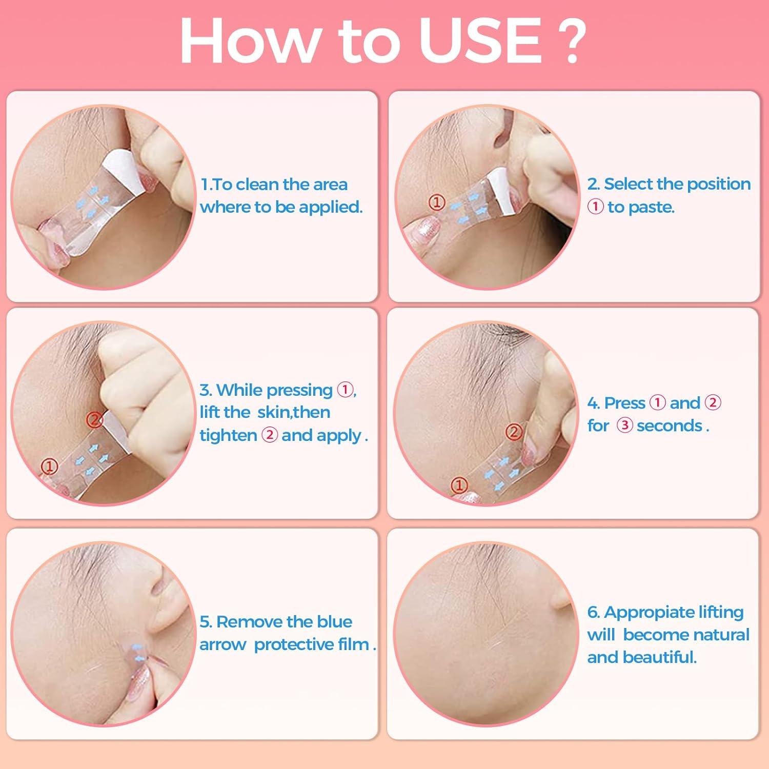 Cinta Lifting Invisible para la Cara NATOPUT 150 Pcs