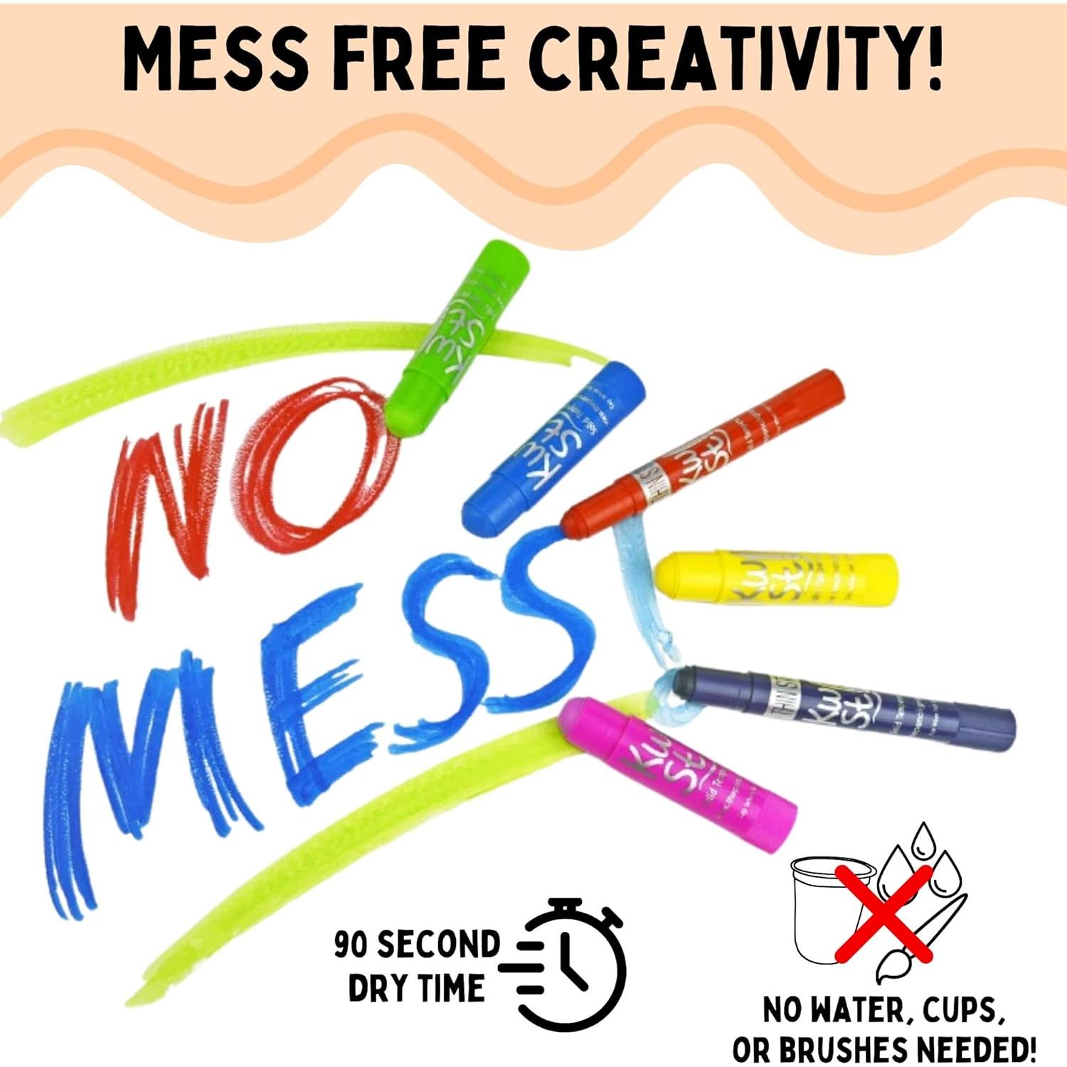 Kwik Stix Pintura Tempera Sólida 10 Colores Joyas