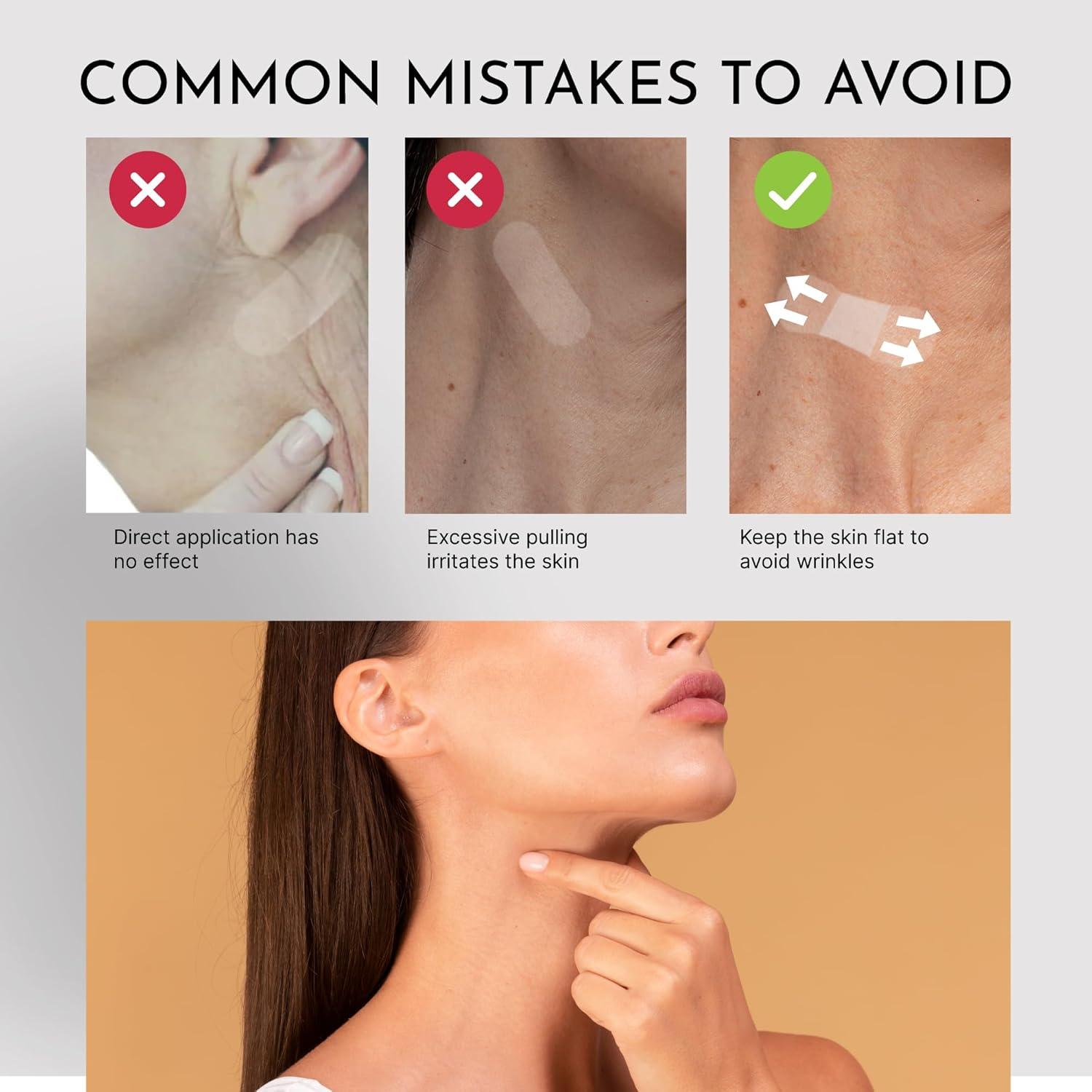 Cinta Invisible Levantadora Layla Mae - 200 Parches V-Lifting