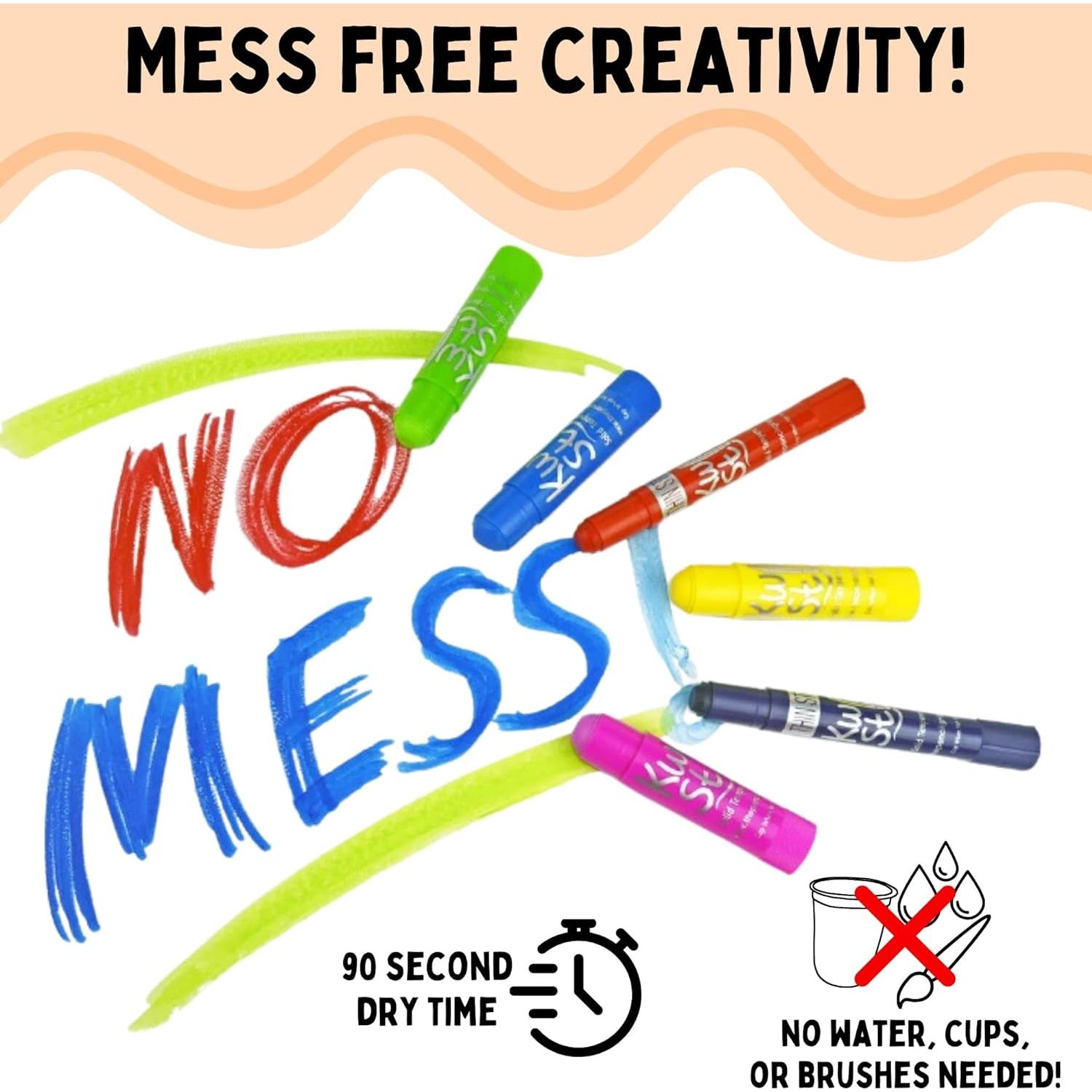 Kwik Stix Pintura Tempera Sólida 10 Colores Joyas