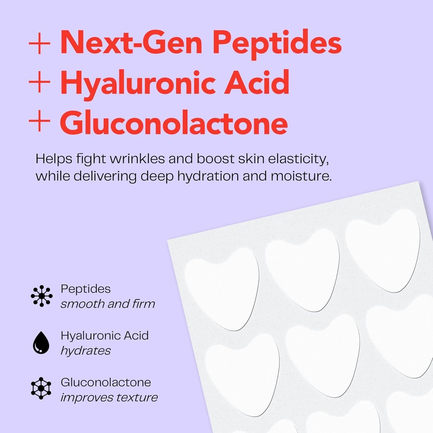 Parches Antienvejecimiento Morrow Beauty con Péptidos - 66 Unidades